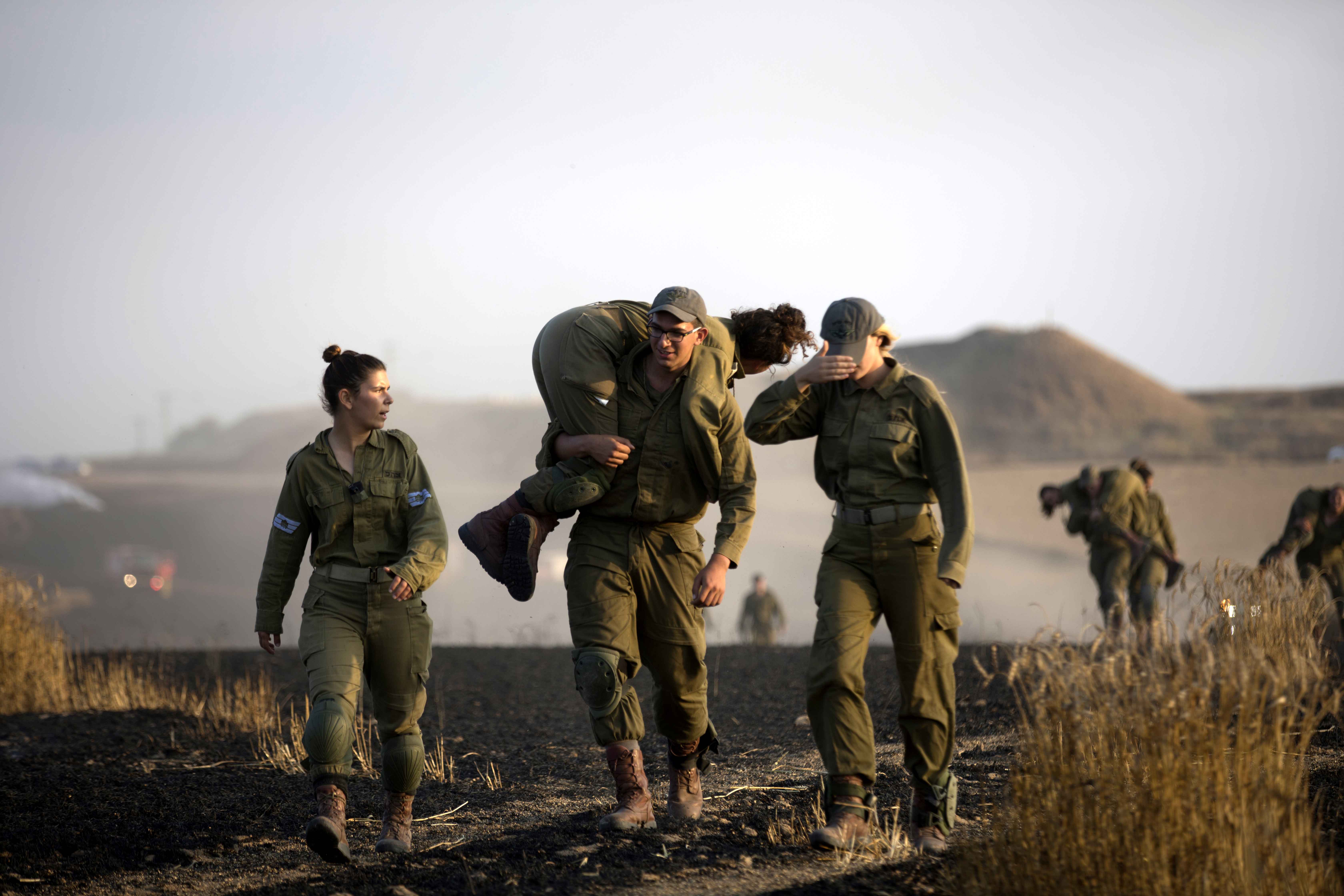 Israeli Gaza Border during the Nakba Day