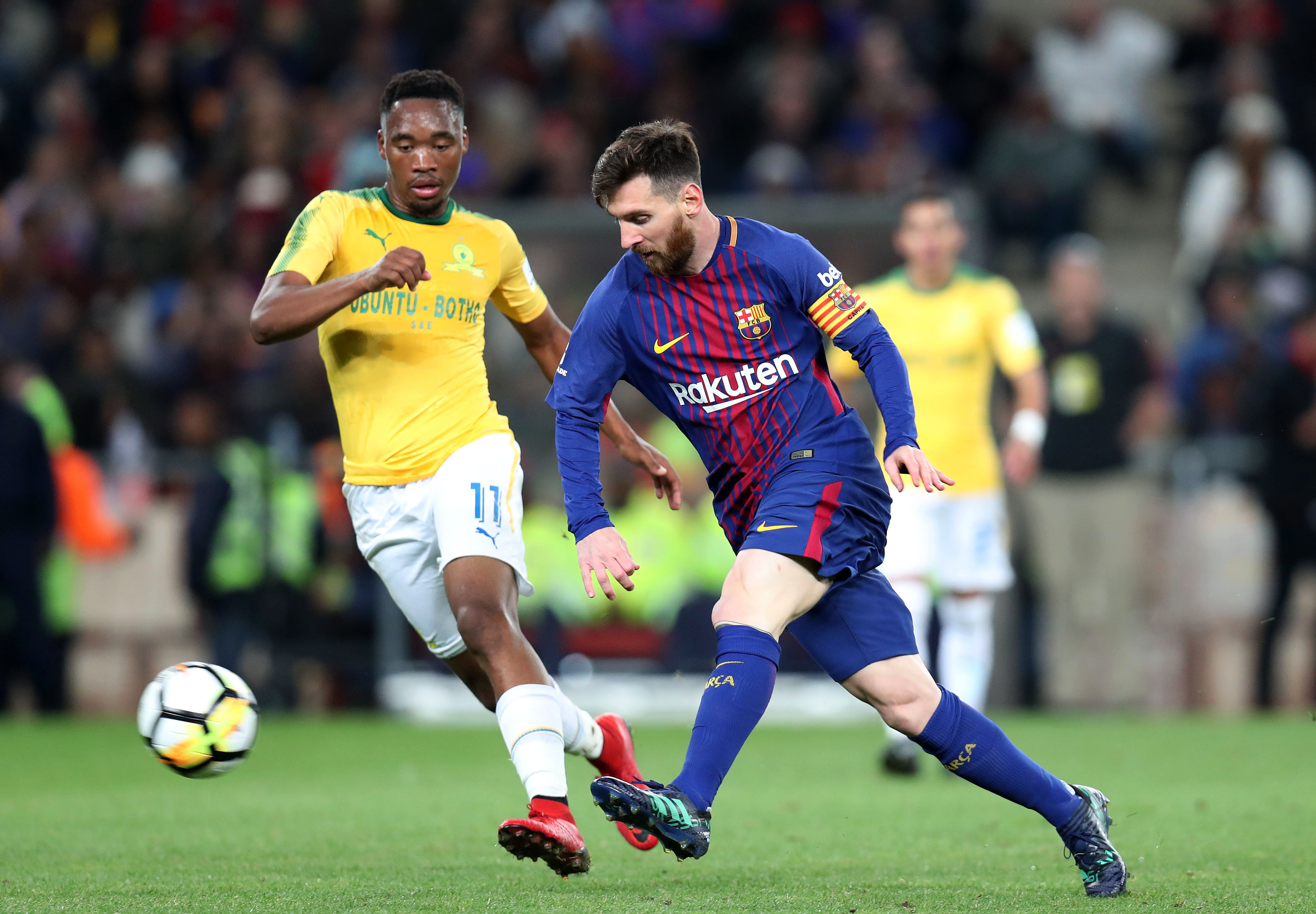 Careless Sundowns defending helps Barcelona triumph