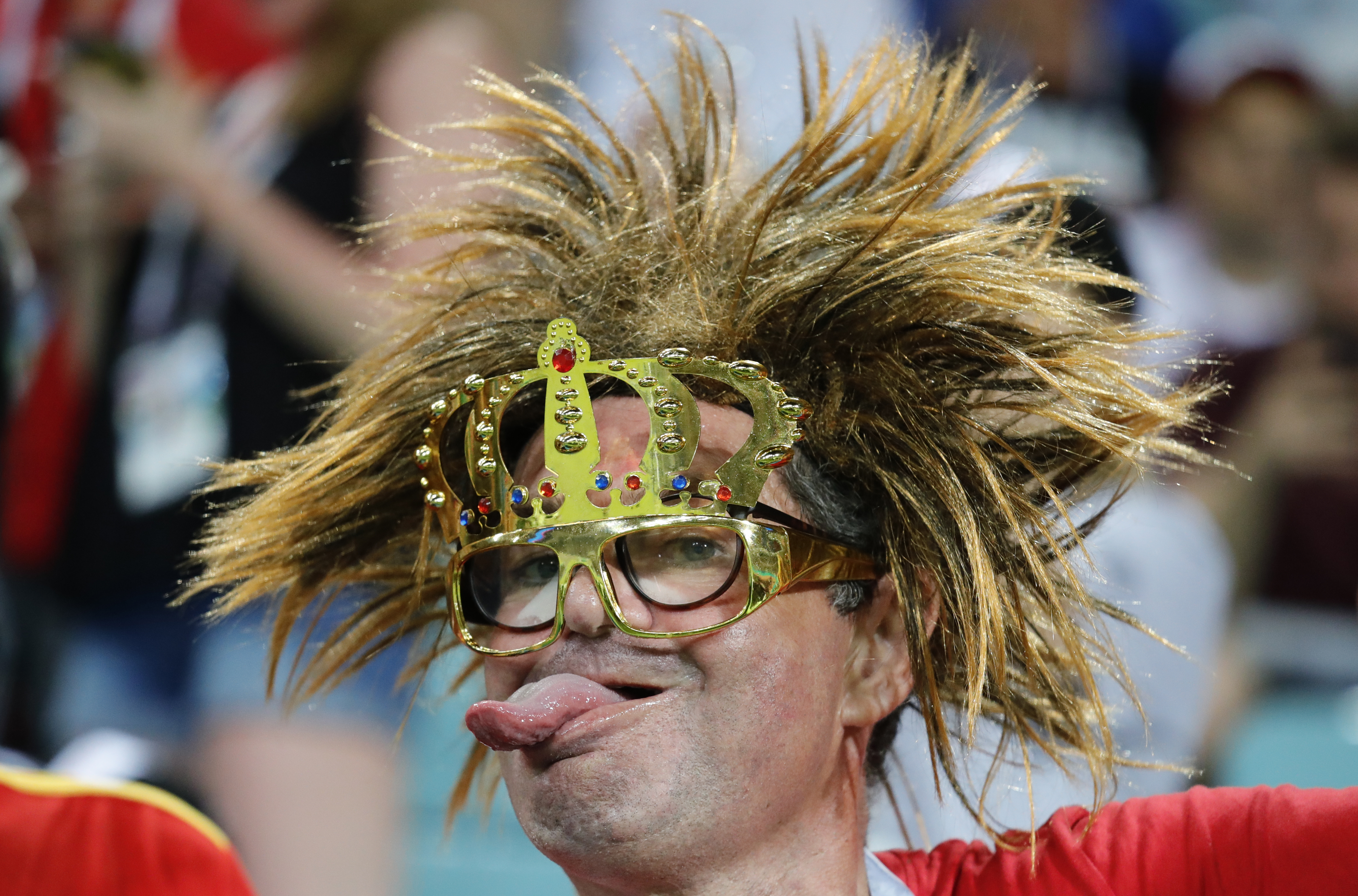 In Pictures: The fan faces of the World Cup