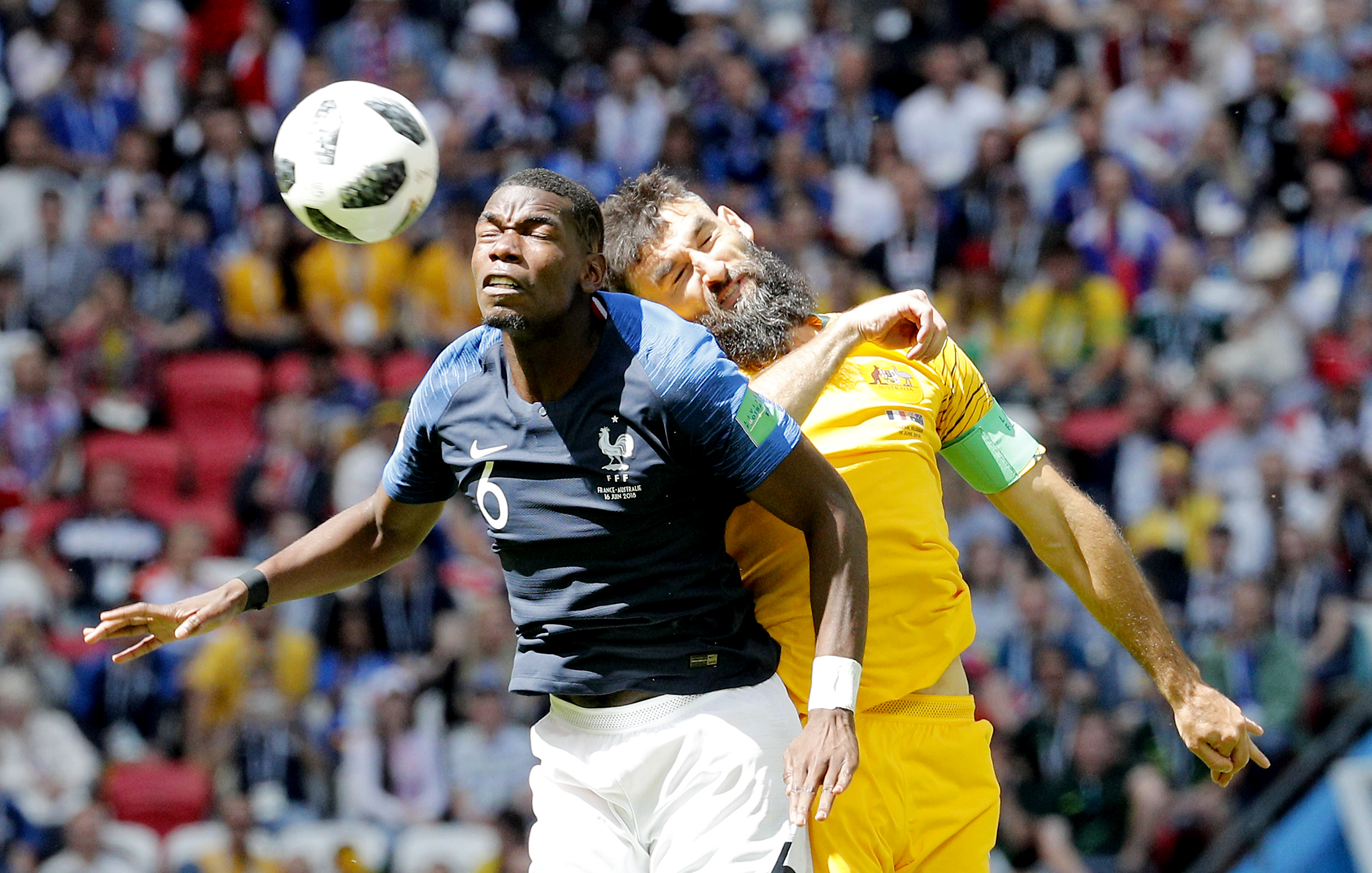 World Cup highlights: Pogba goal helps France to victory as VAR gets an outing