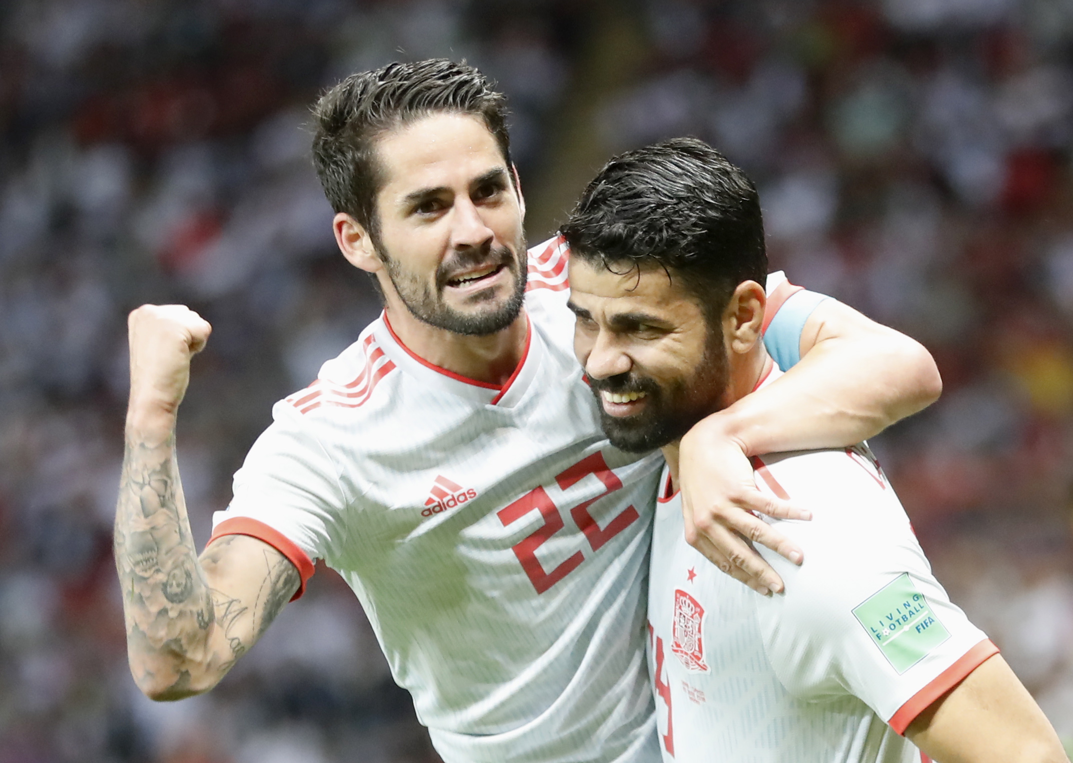 World Cup results: Spain hold on for win over Iran as Group B hots up