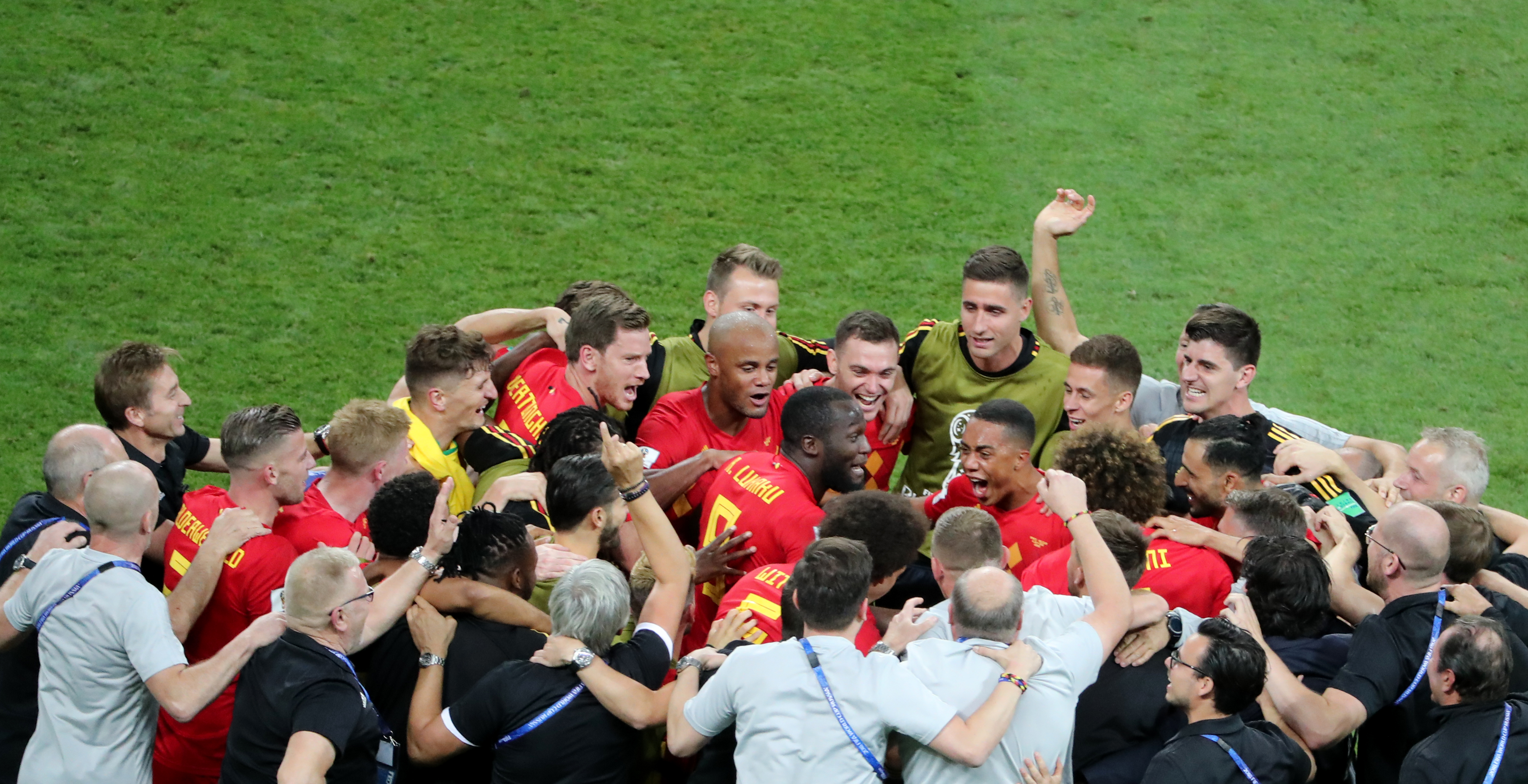 In Pictures: Belgium stun Brazil in epic encounter