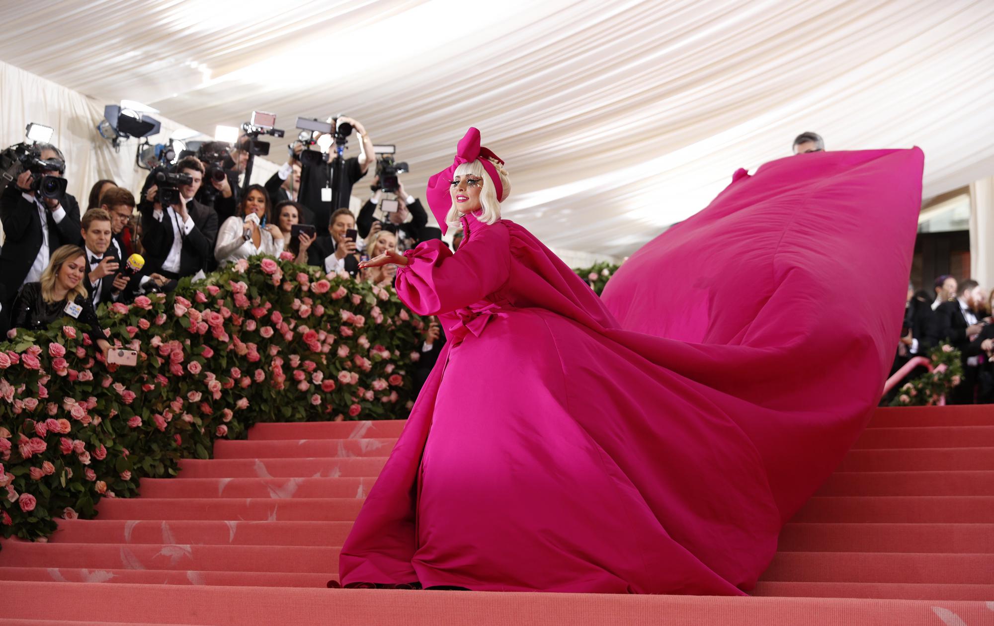 Lady Gaga takes on 'Camp' at Met Gala in gowns, underwear