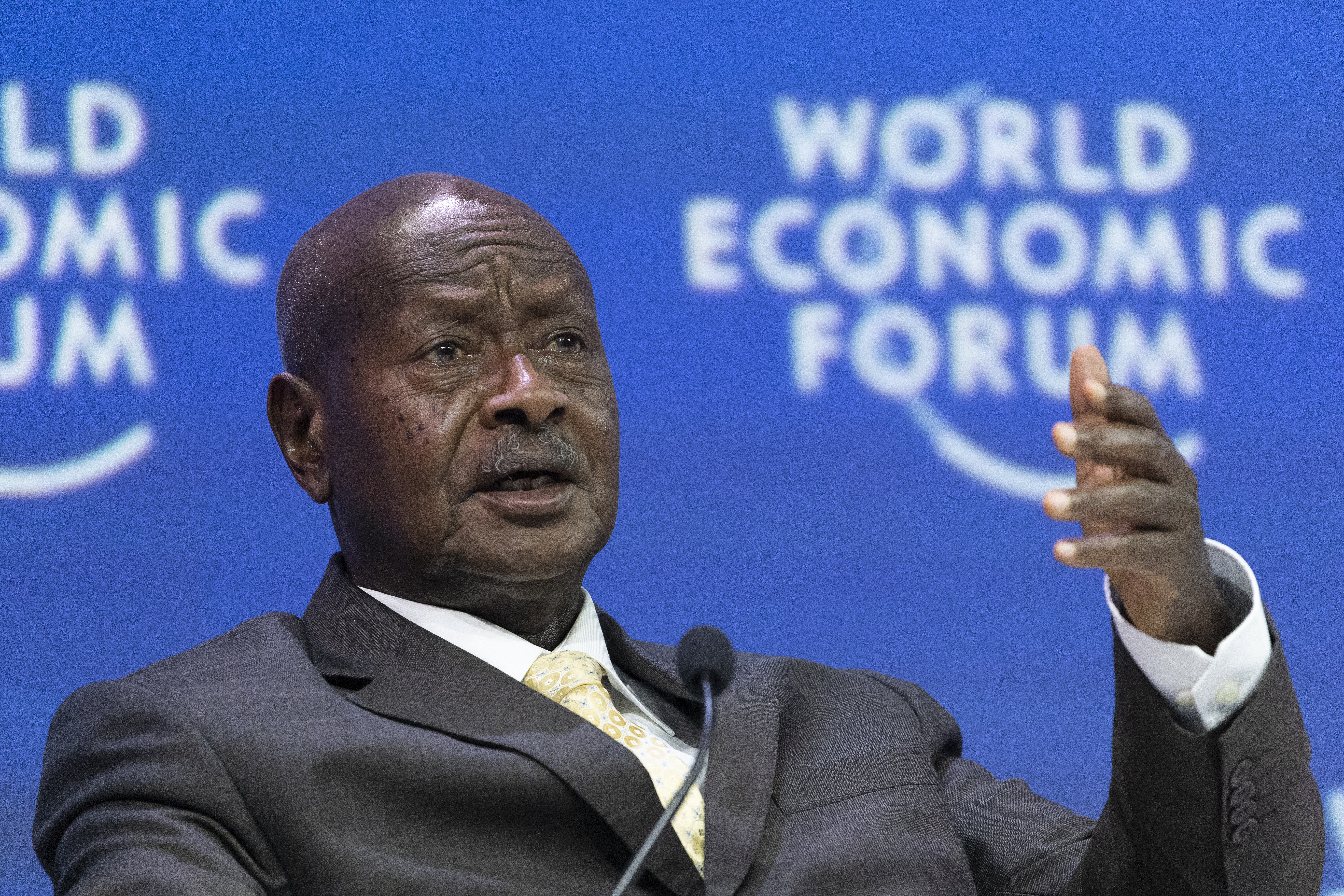 "Madness" to hold Uganda vote if virus persists - Museveni