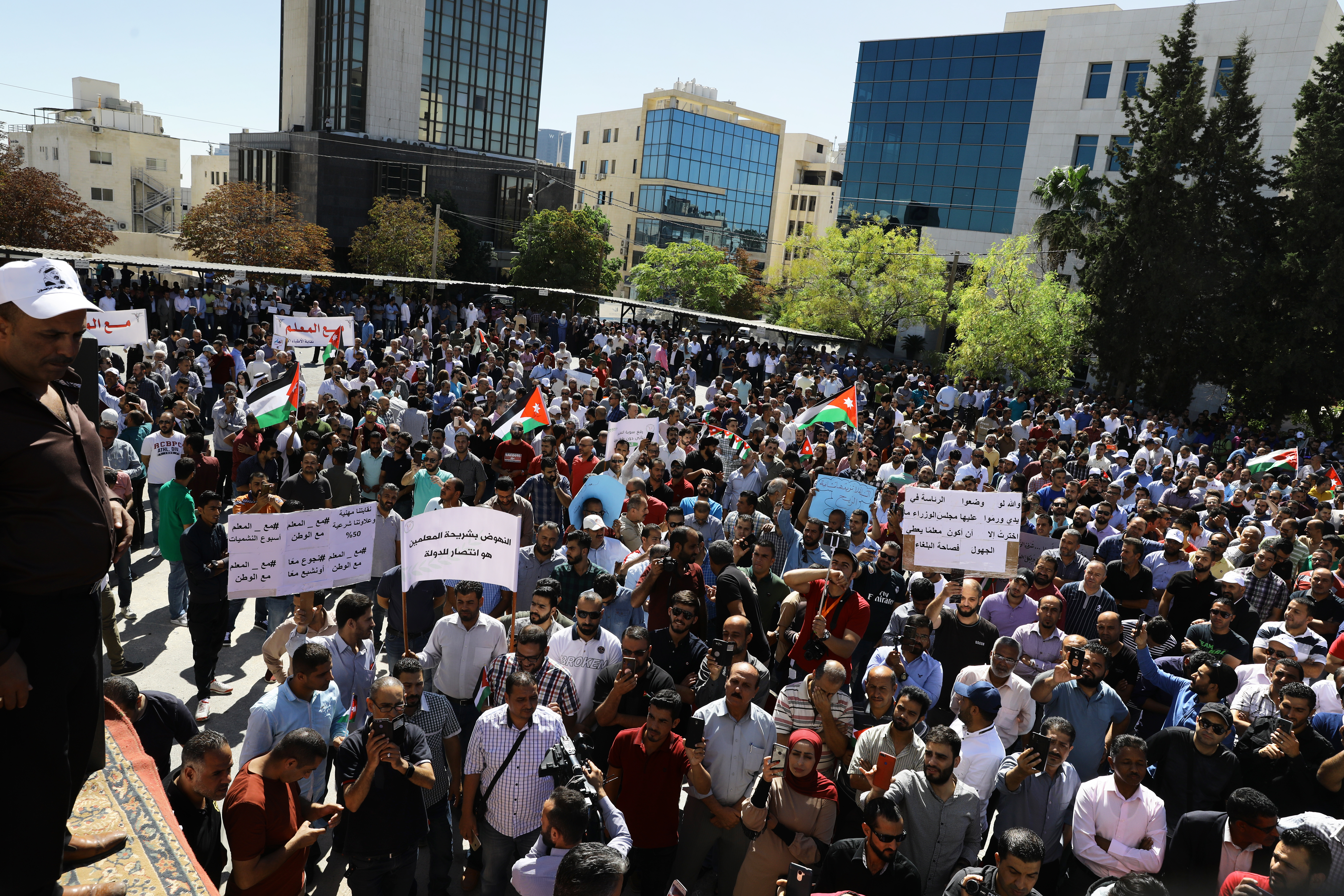 Jordan says detained union leaders sought to wreak havoc in country