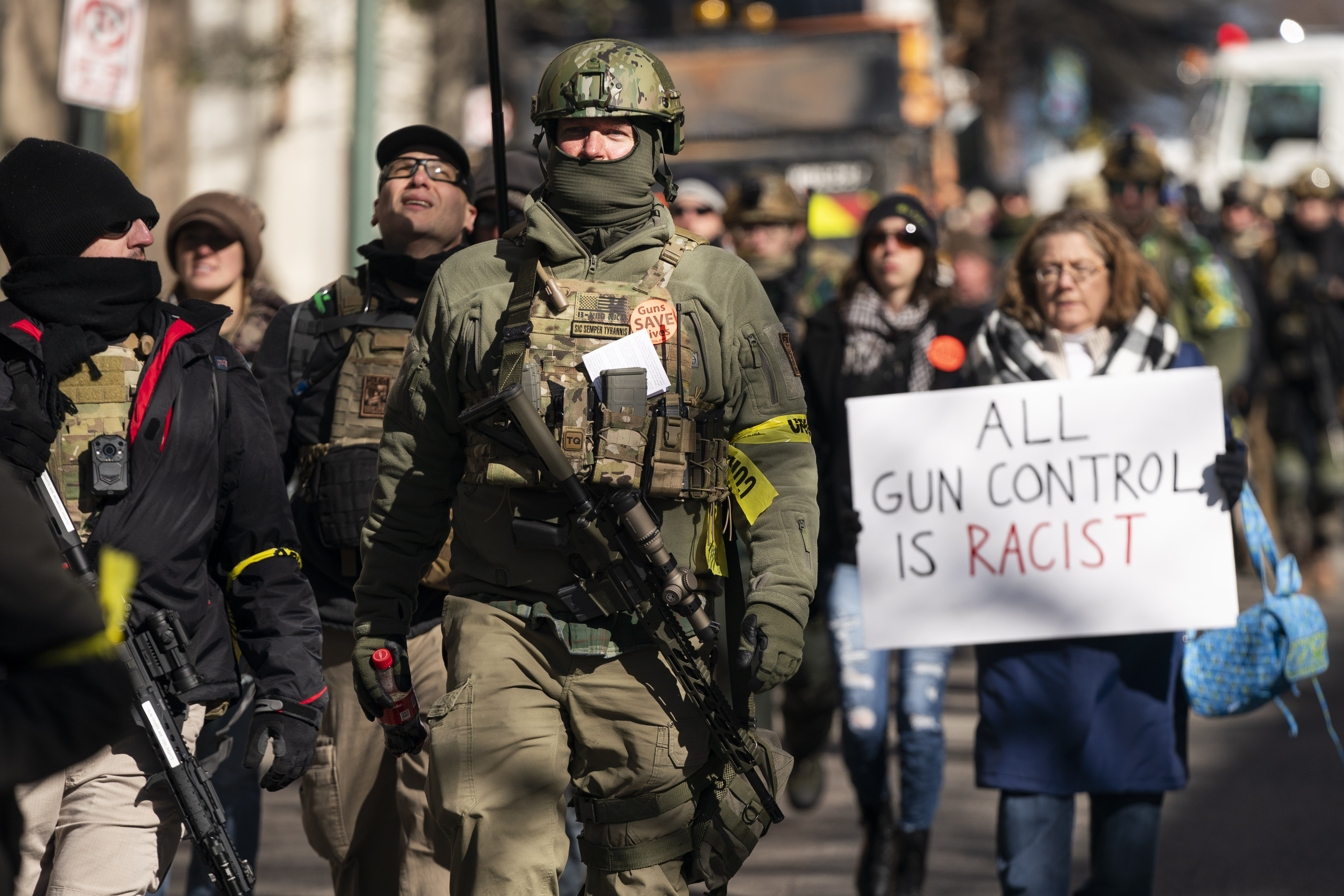 Gun rights rally in Richmond, Virginia