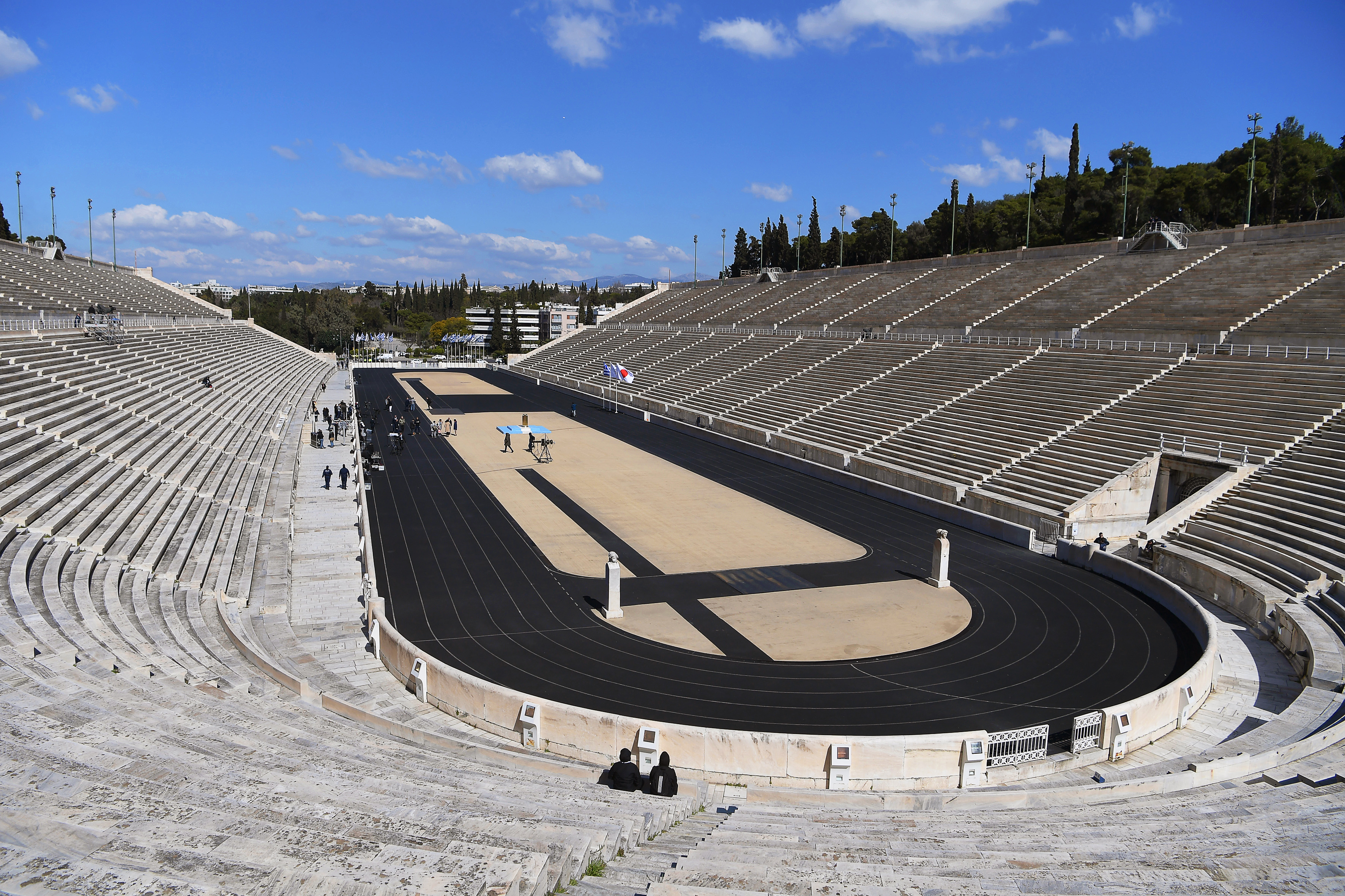 Tokyo 2020 Olympic Flame handover ceremony in Athens