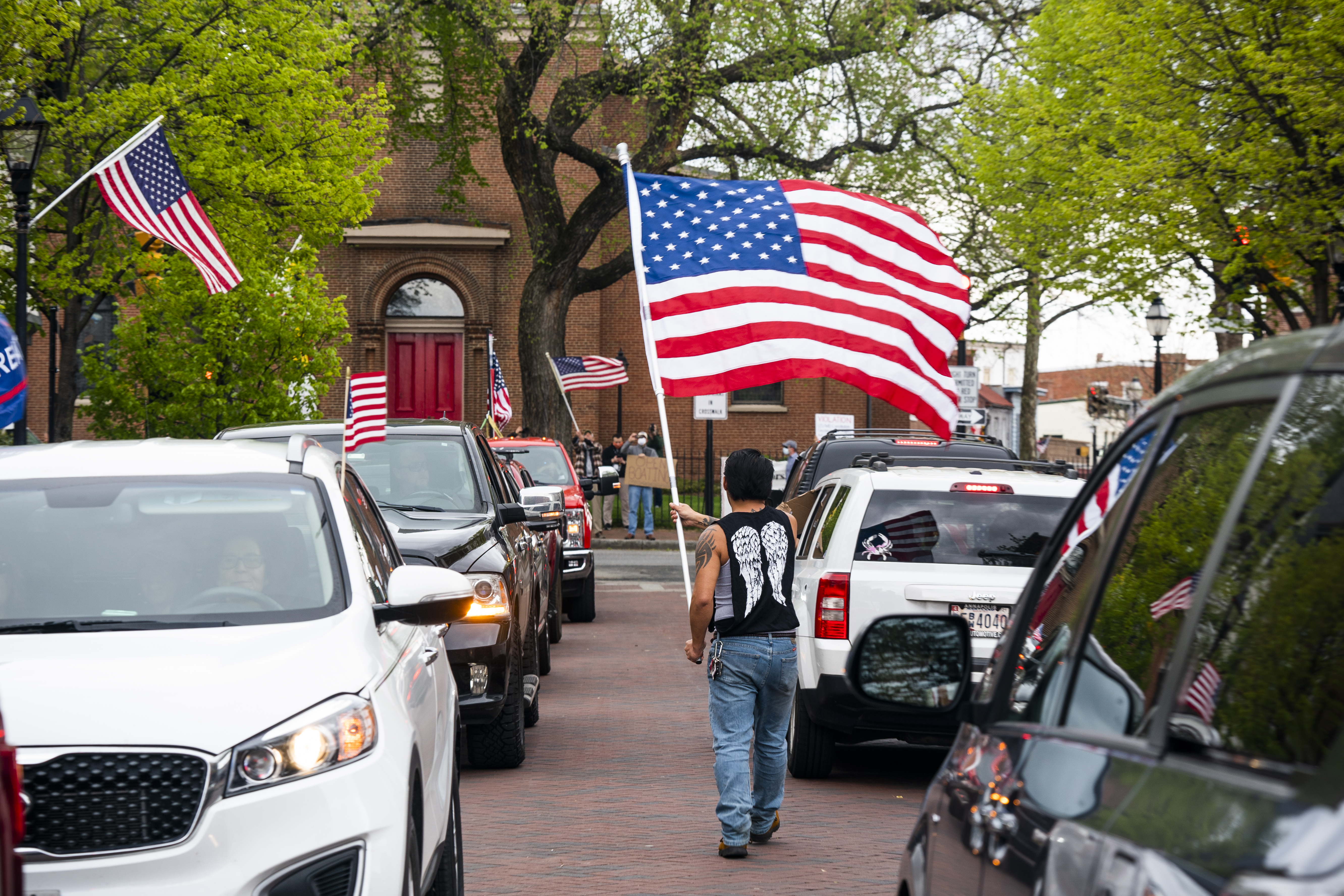 More U.S. protests call for lifting coronavirus restrictions as governors push back