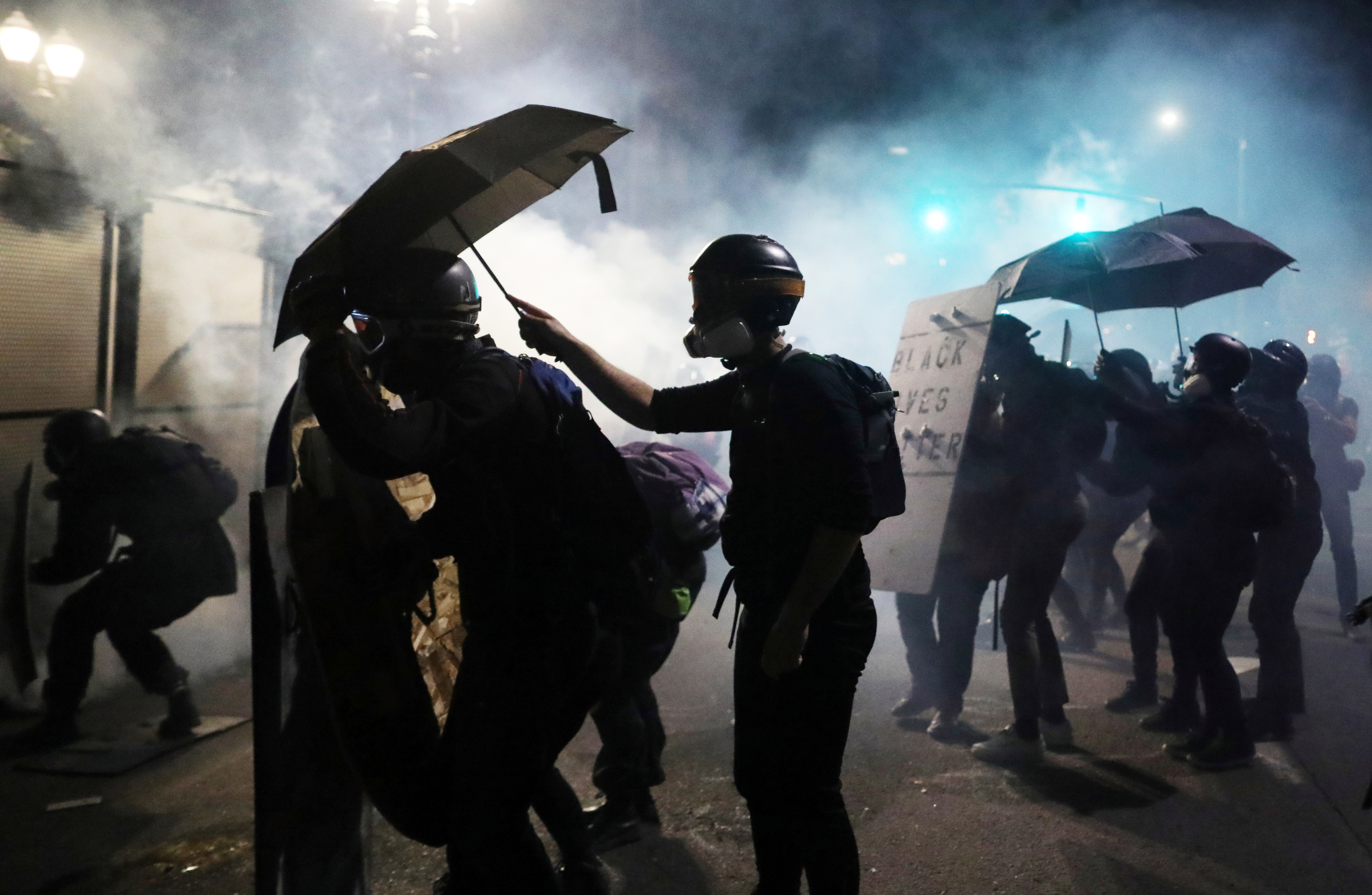 Black Lives Matter protest in Portland, Oregon