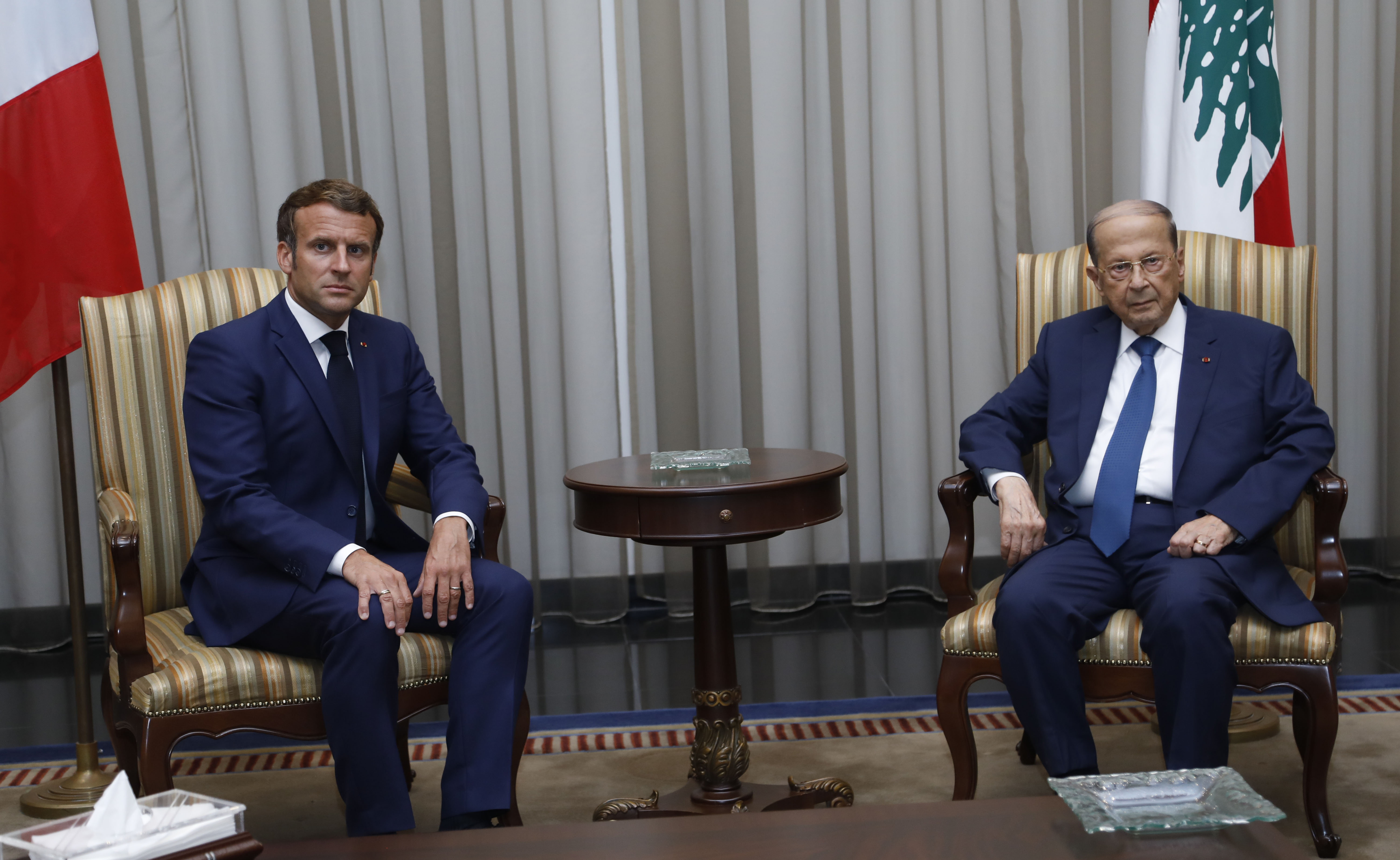 In Beirut, Macron says Lebanese leaders need to hear "home truths"