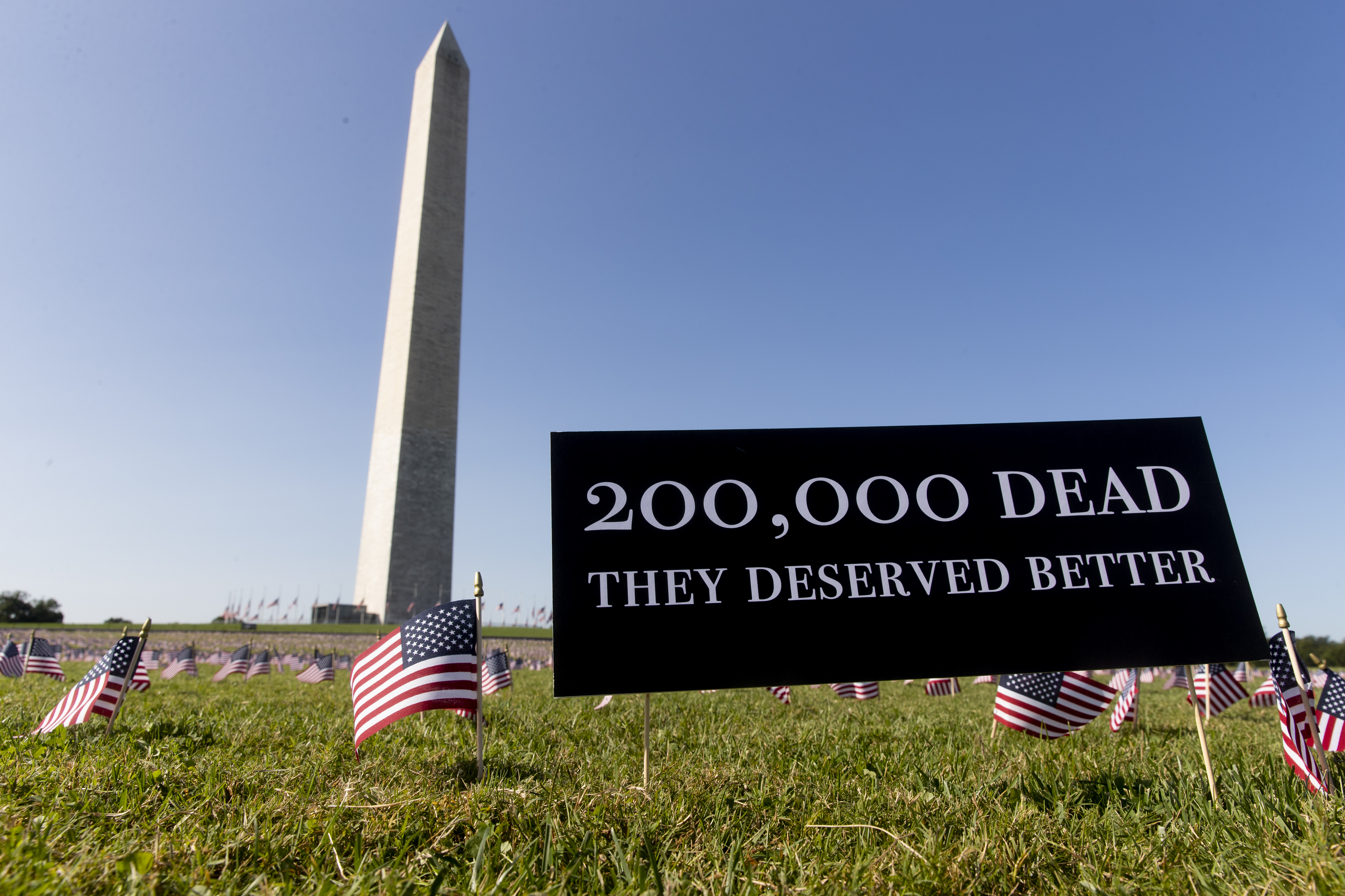 The 'COVID Memorial Project' in Washington, DC
