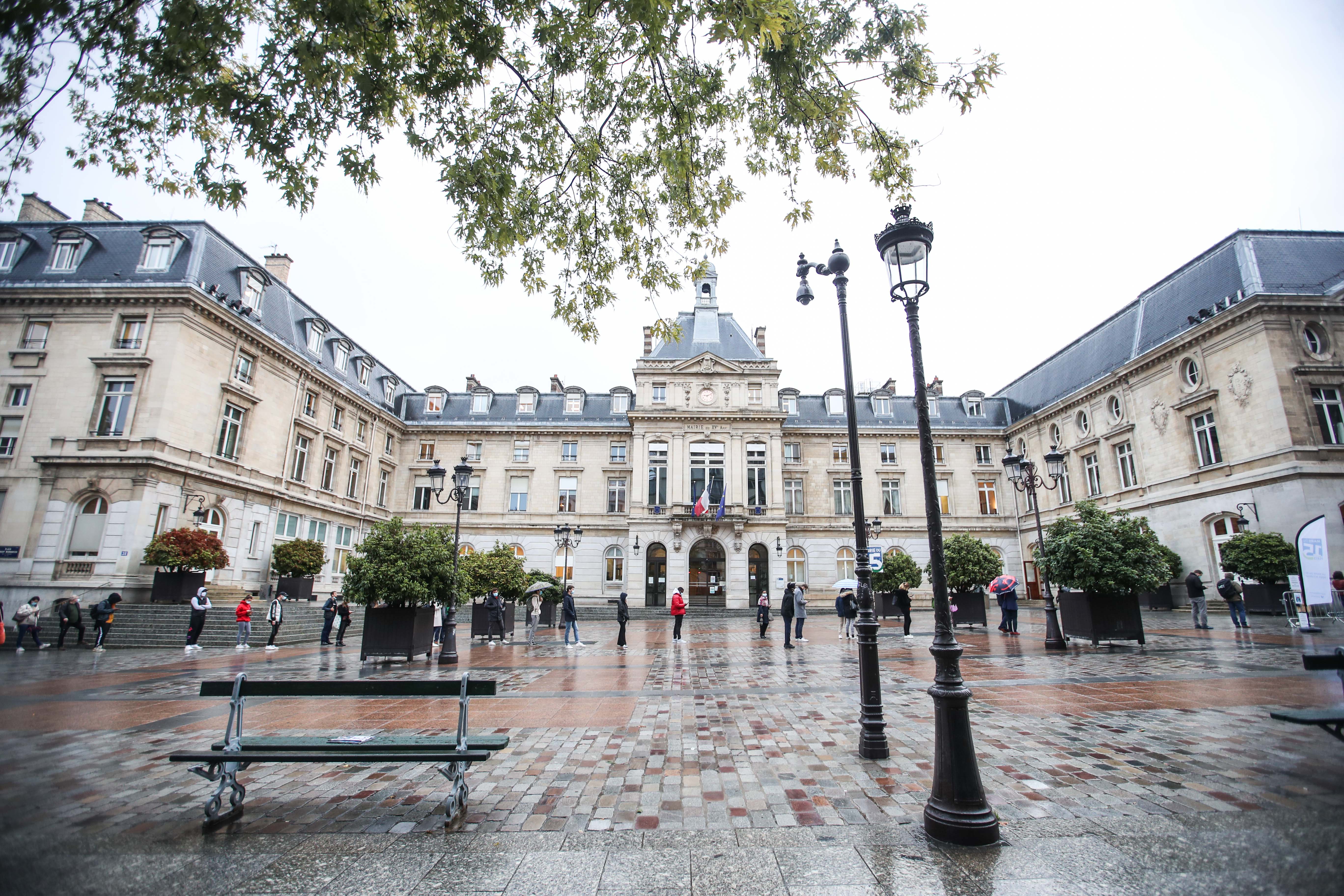 COVID-19 test in Paris, France