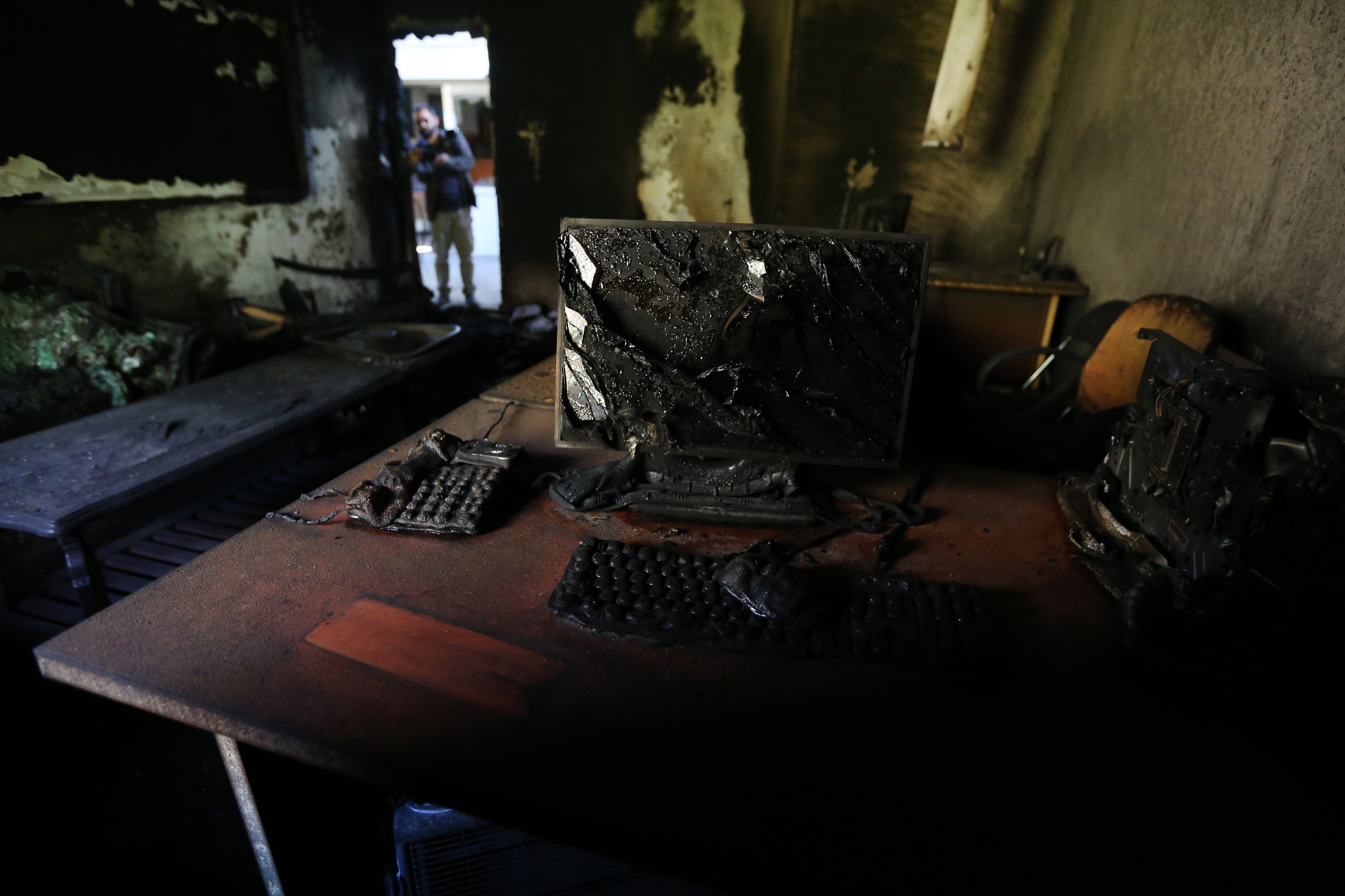 Aftermath of attack at Kabul University
