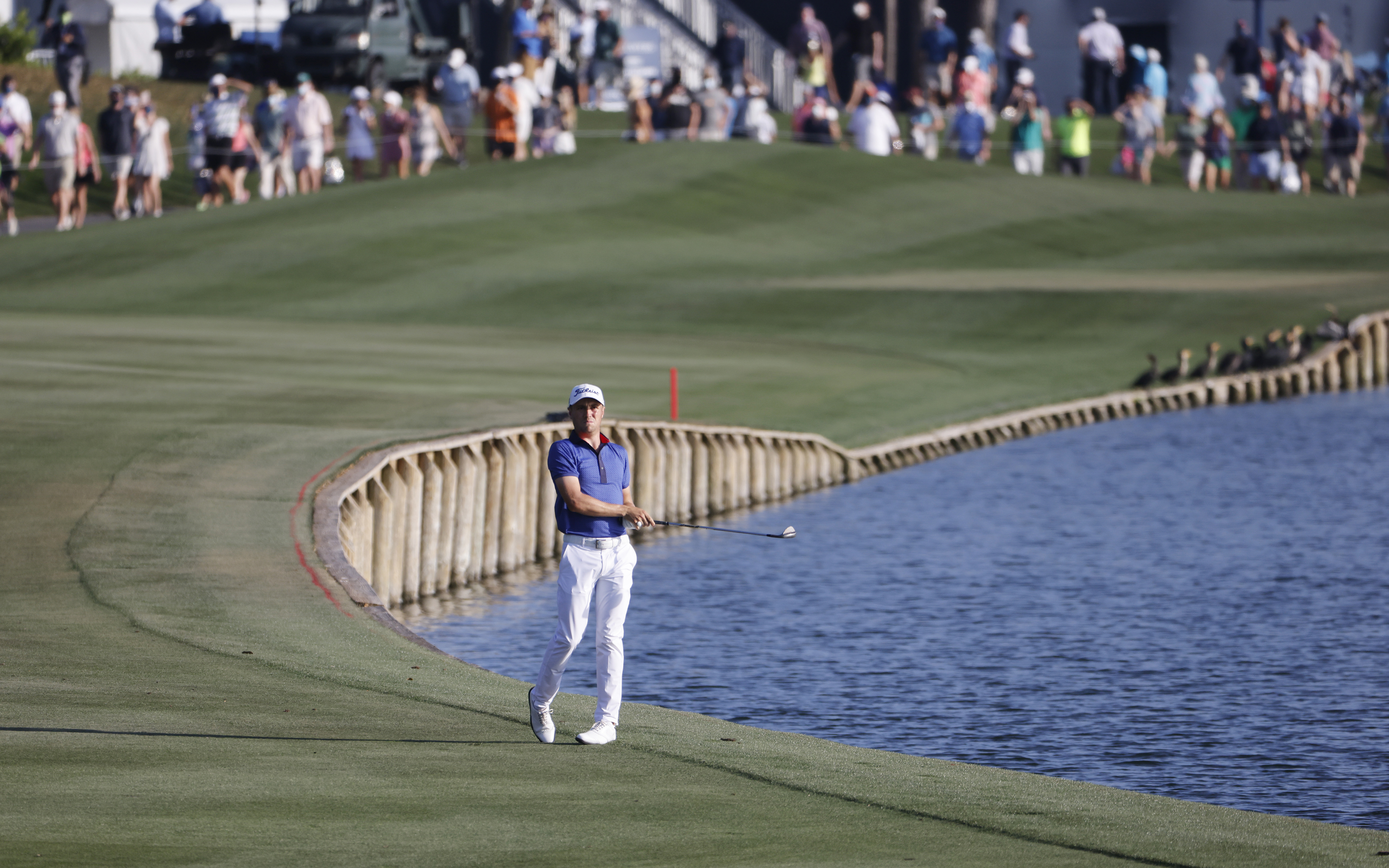 Pep talk from caddy helped secure PGA Championship crown, says Thomas