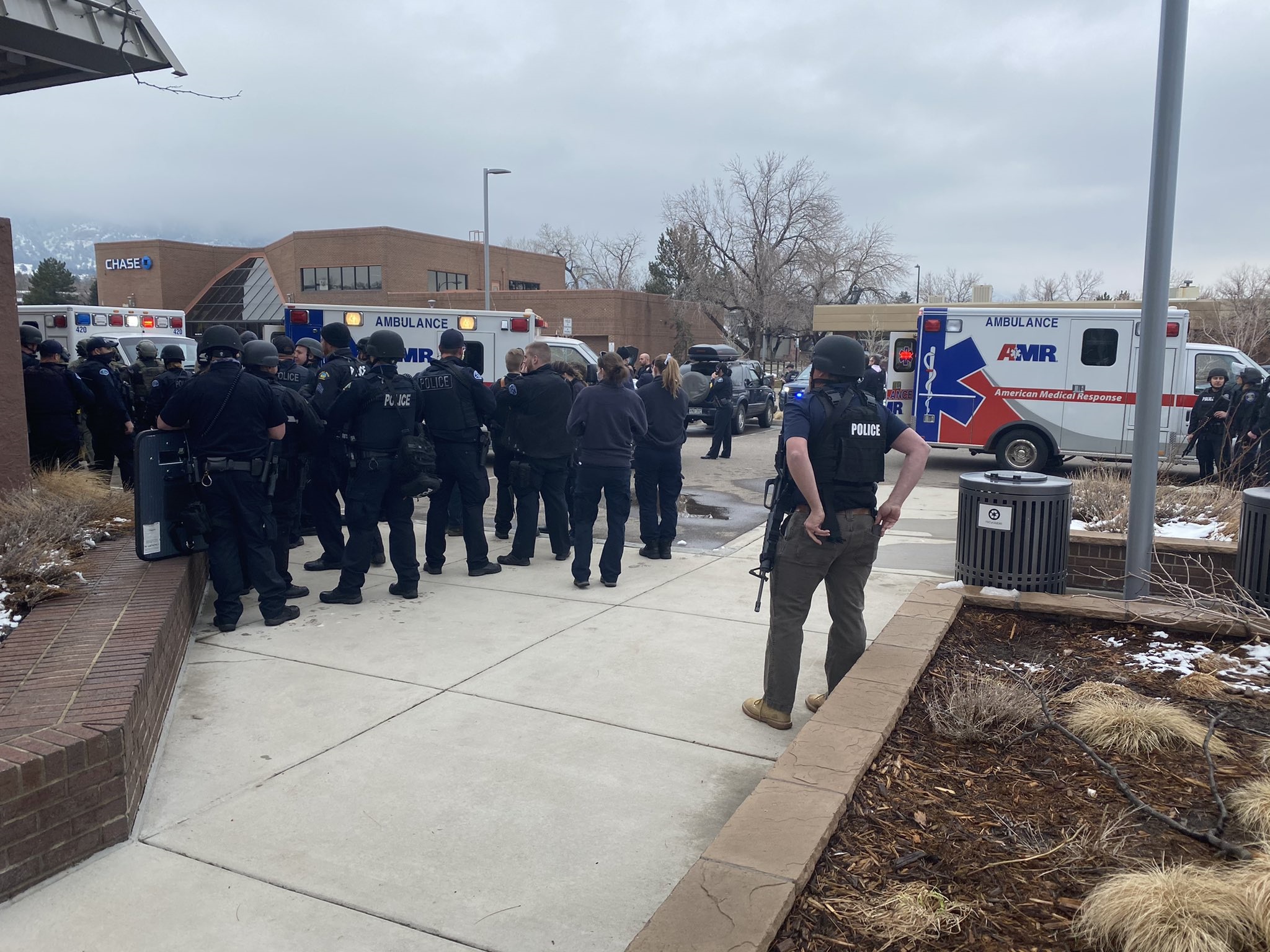 Shooting at a King Soopers supermarket in Boulder, Colorado