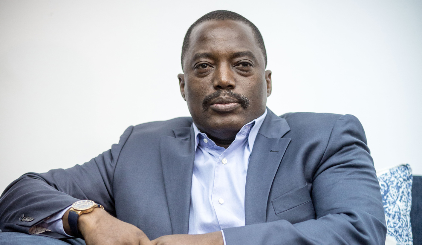 German Foreign Minister Frank-Walter Steinmeier visits Congo