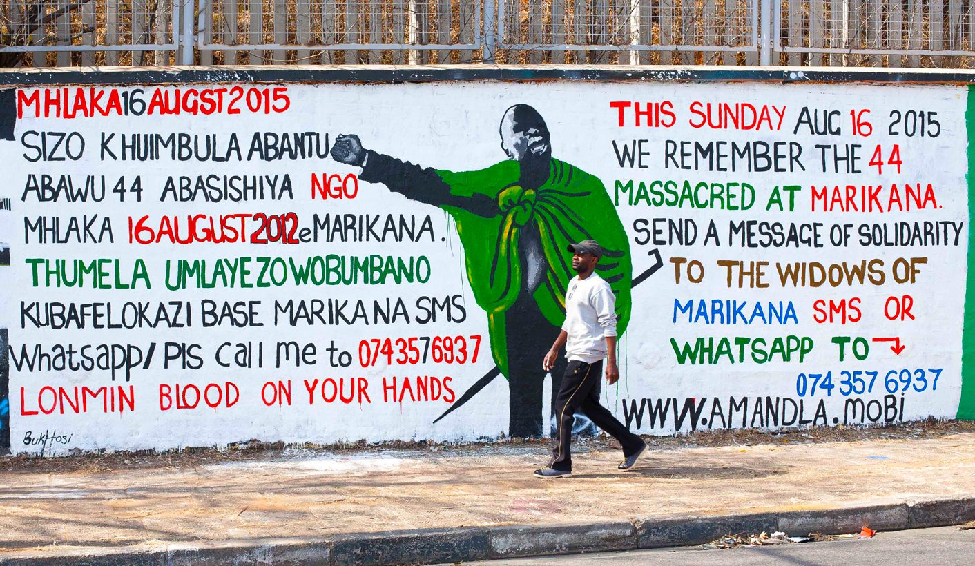 Marikana families to Nhleko: #PayUsTheMoney'