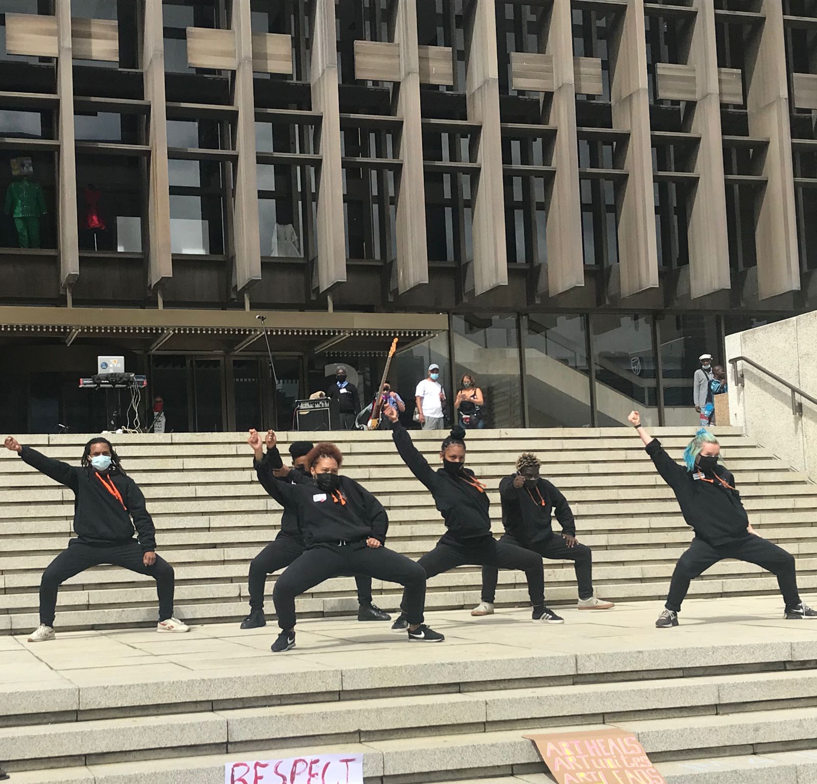 Cape artists protest against lack of government Covid-19 support