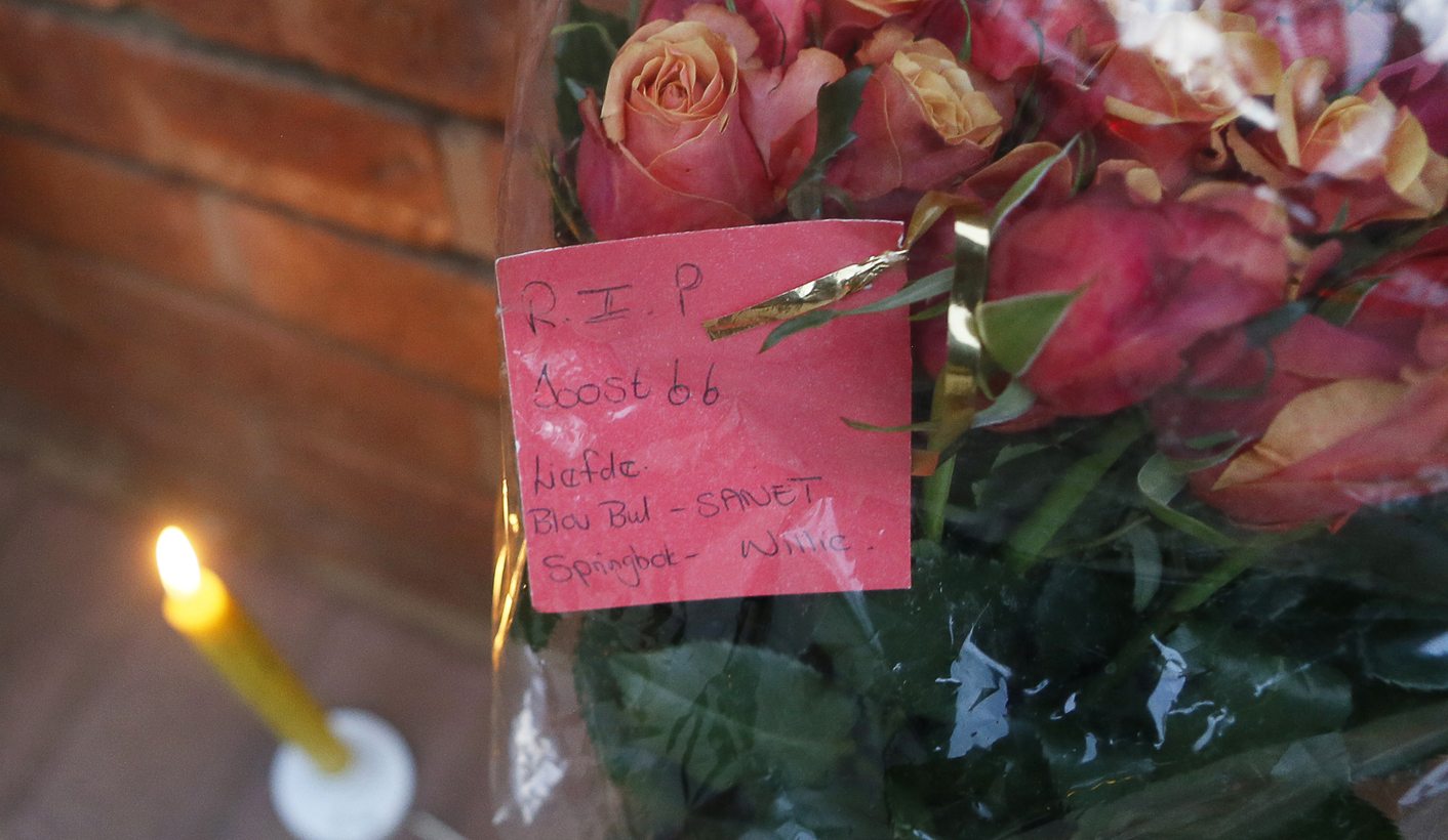 J9: SA mourns a legend – front pages remember Joost van der Westhuizen