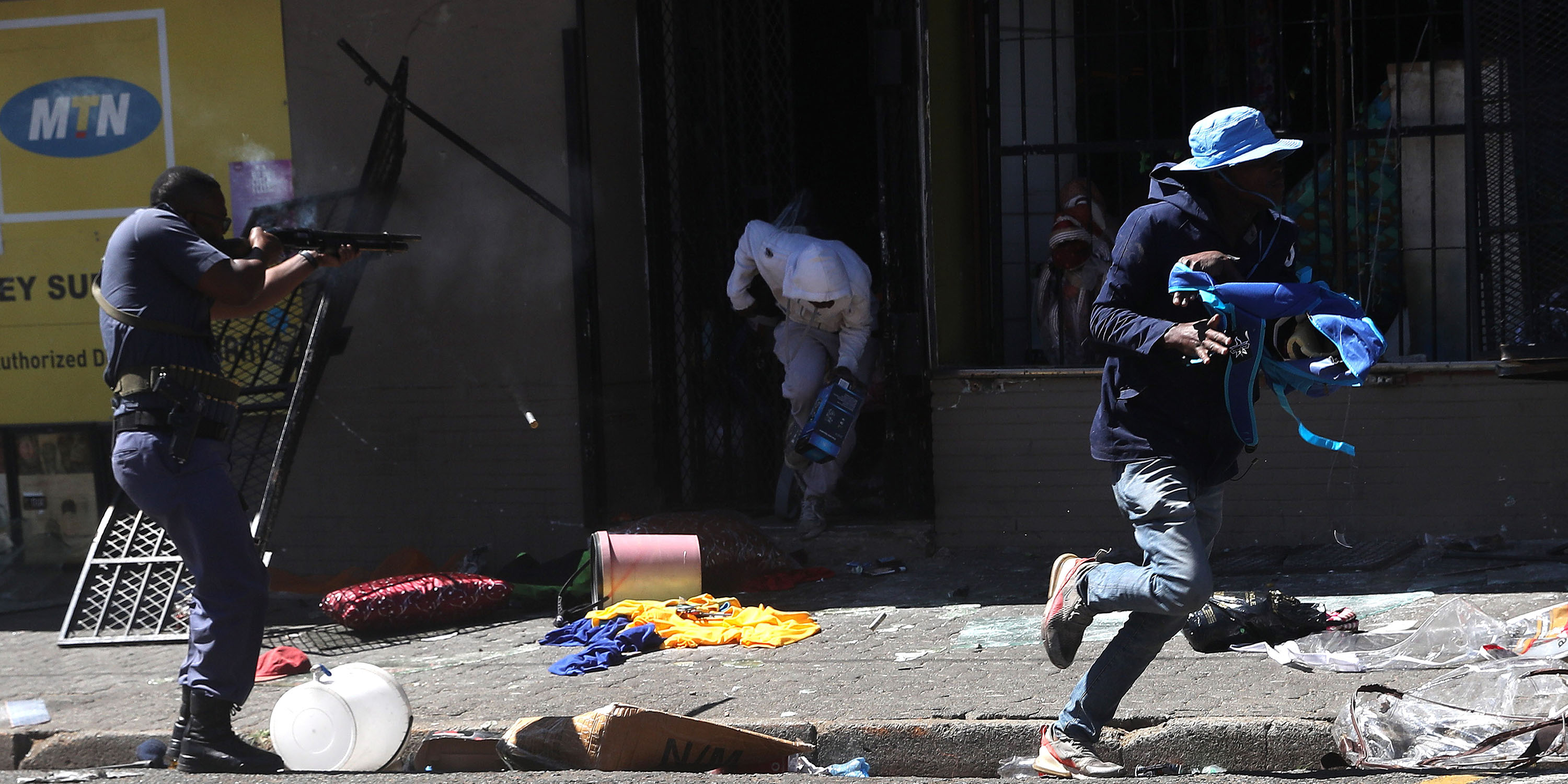 City in lockdown as looters target migrant-rich areas across Johannesburg and East Rand