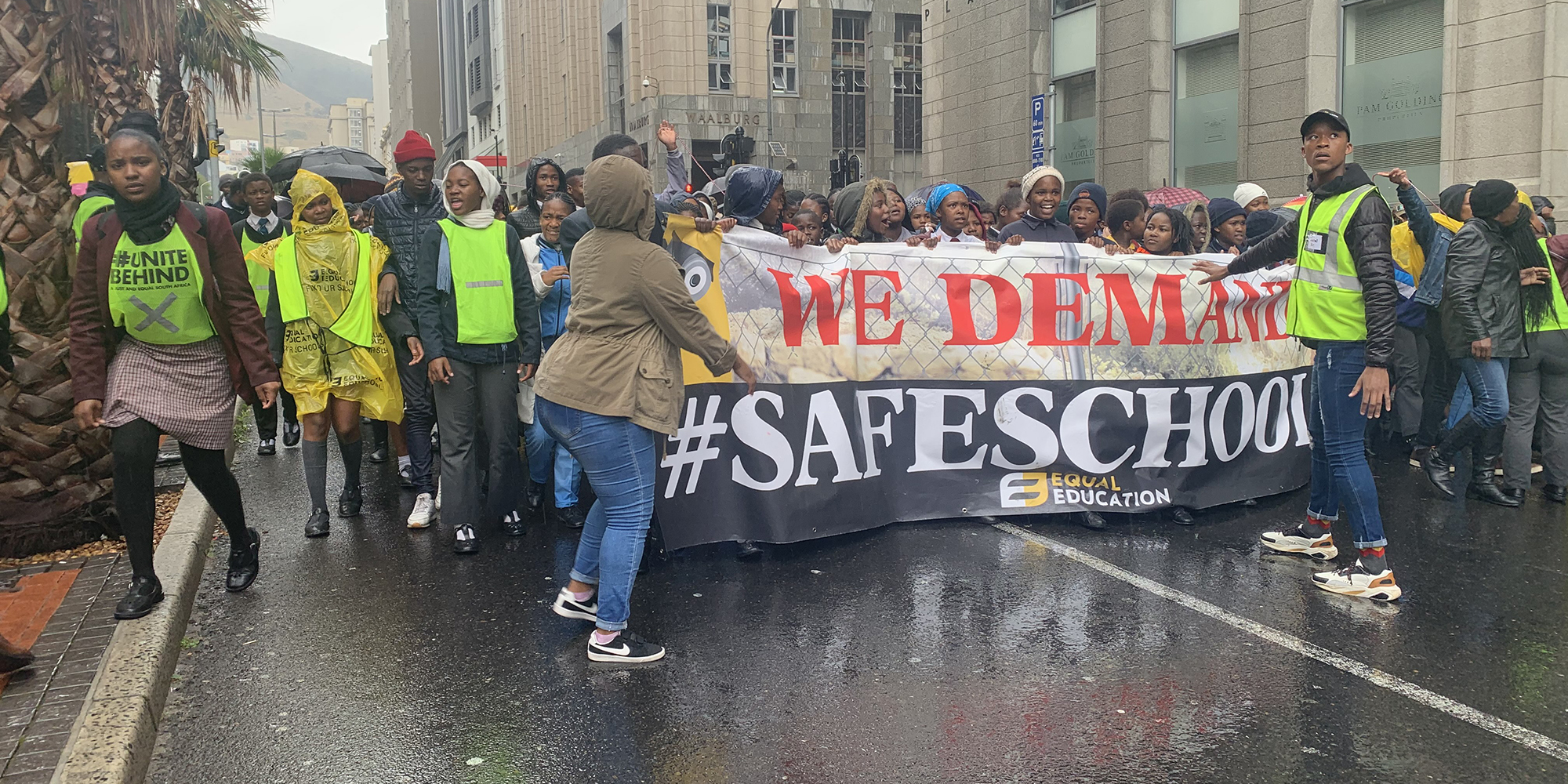 Make our schools safe, demand frustrated pupils