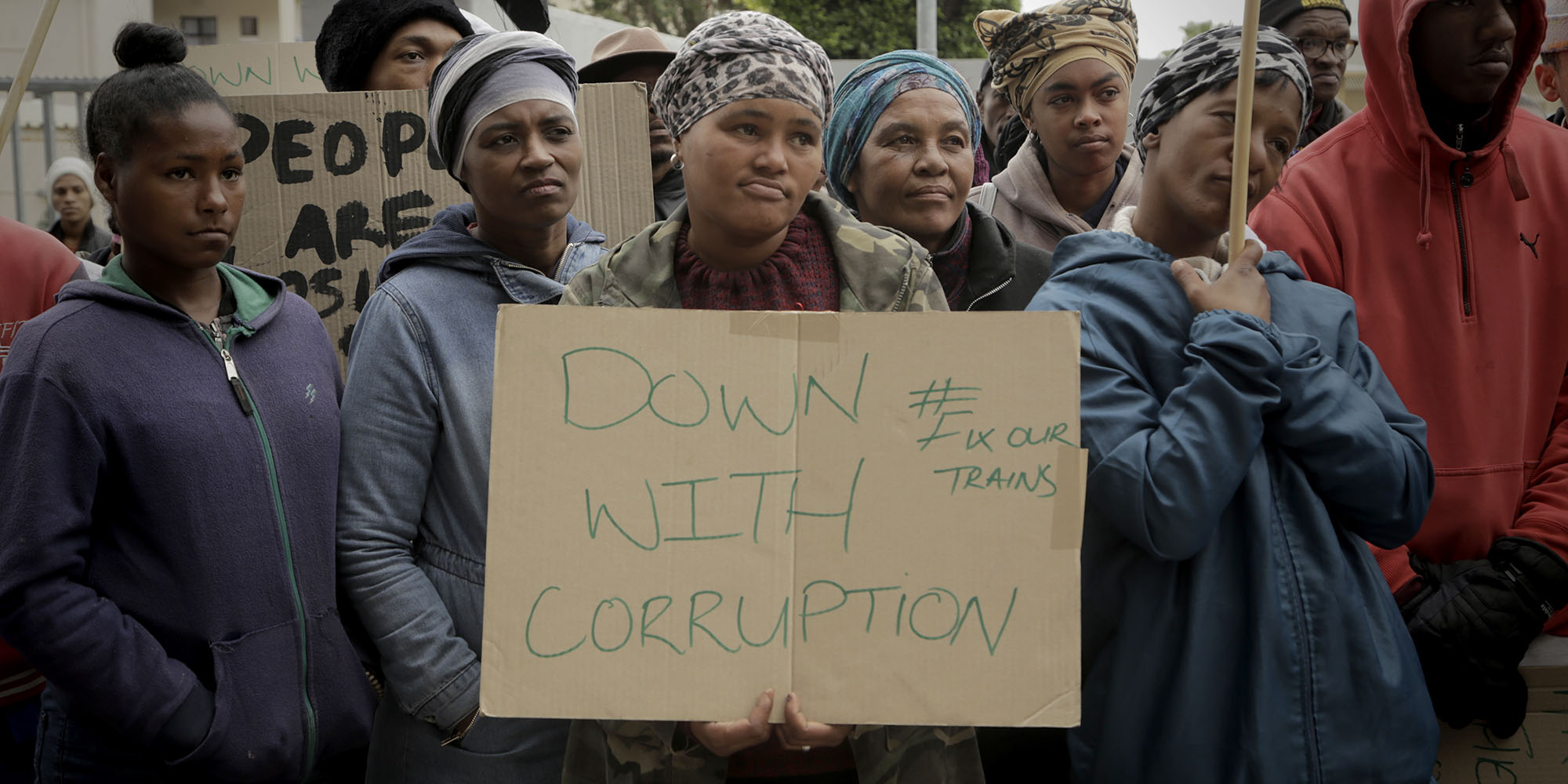 Activists rail against German corruption in locomotive deal