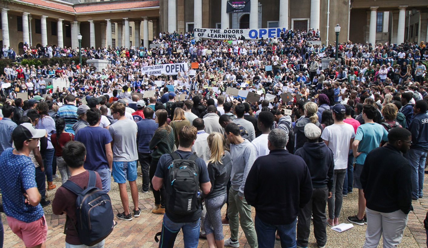 GroundUp: Keep universities open