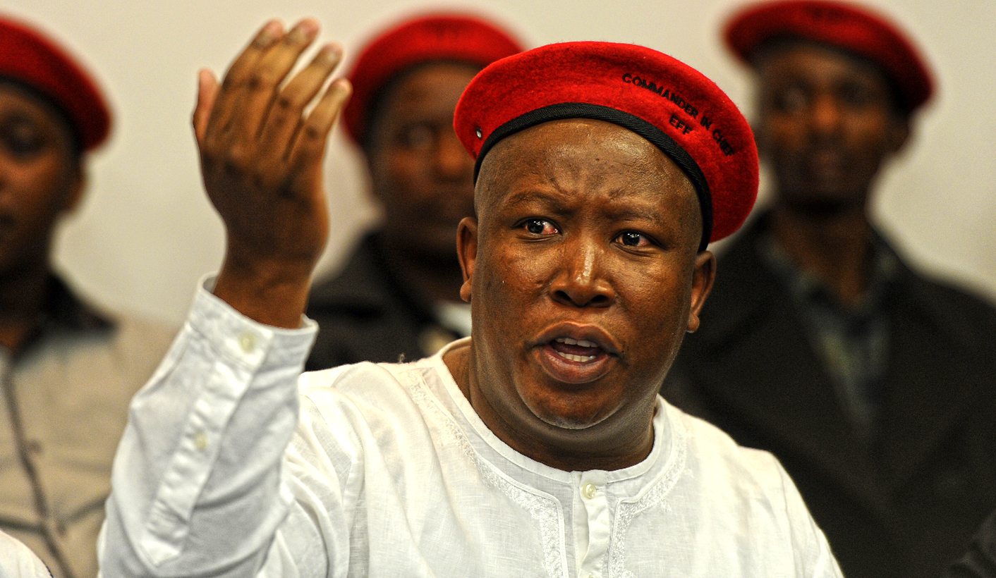 Getting the EFF up: Malema’s making new friends