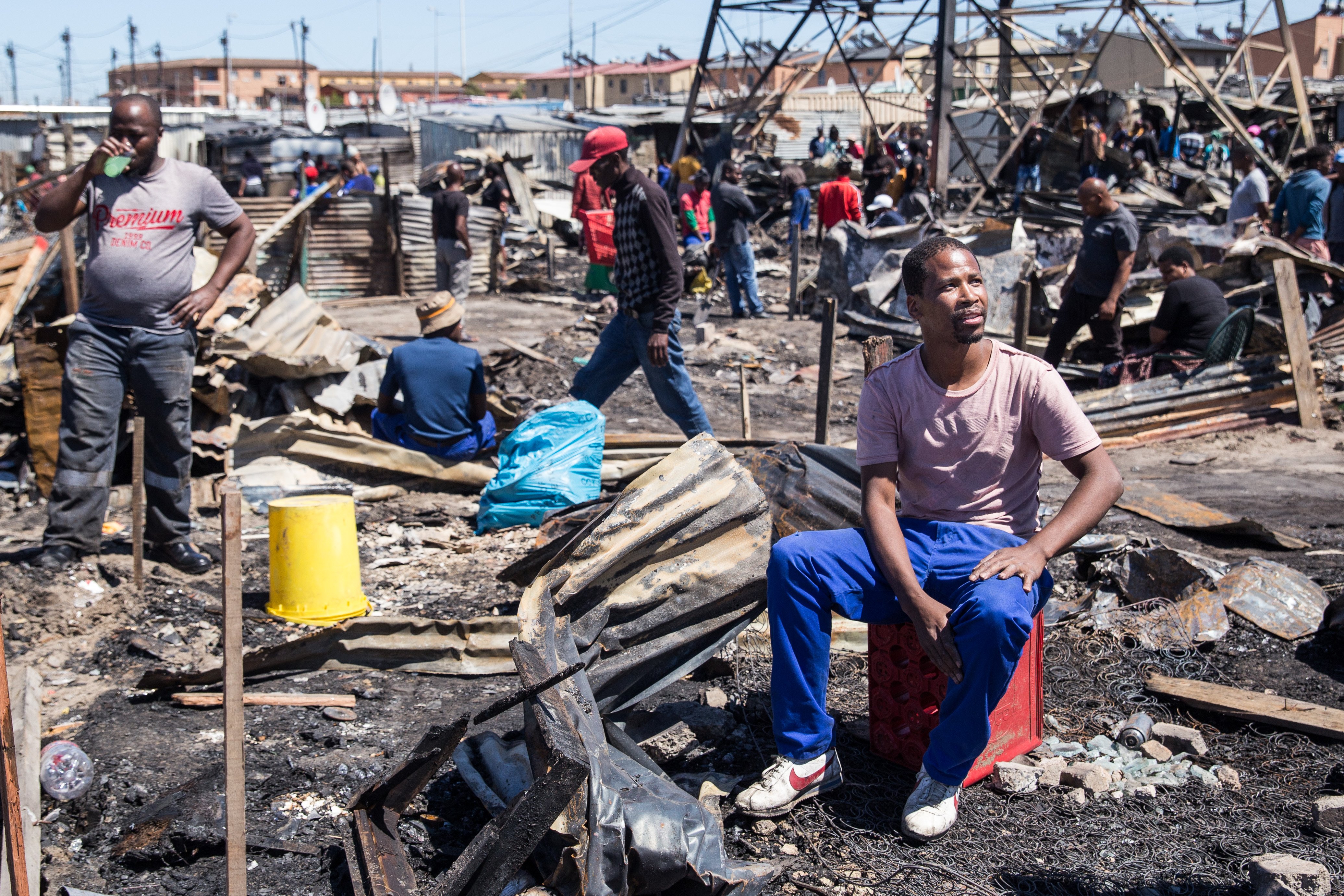 Devastating Langa fire destroys 70 homes