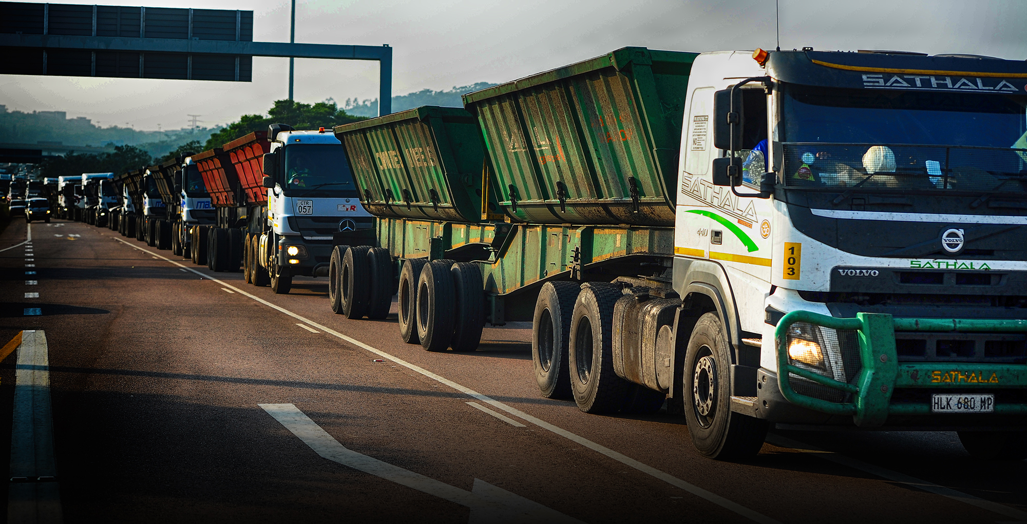Truck drivers’ strike brings Pretoria to a halt