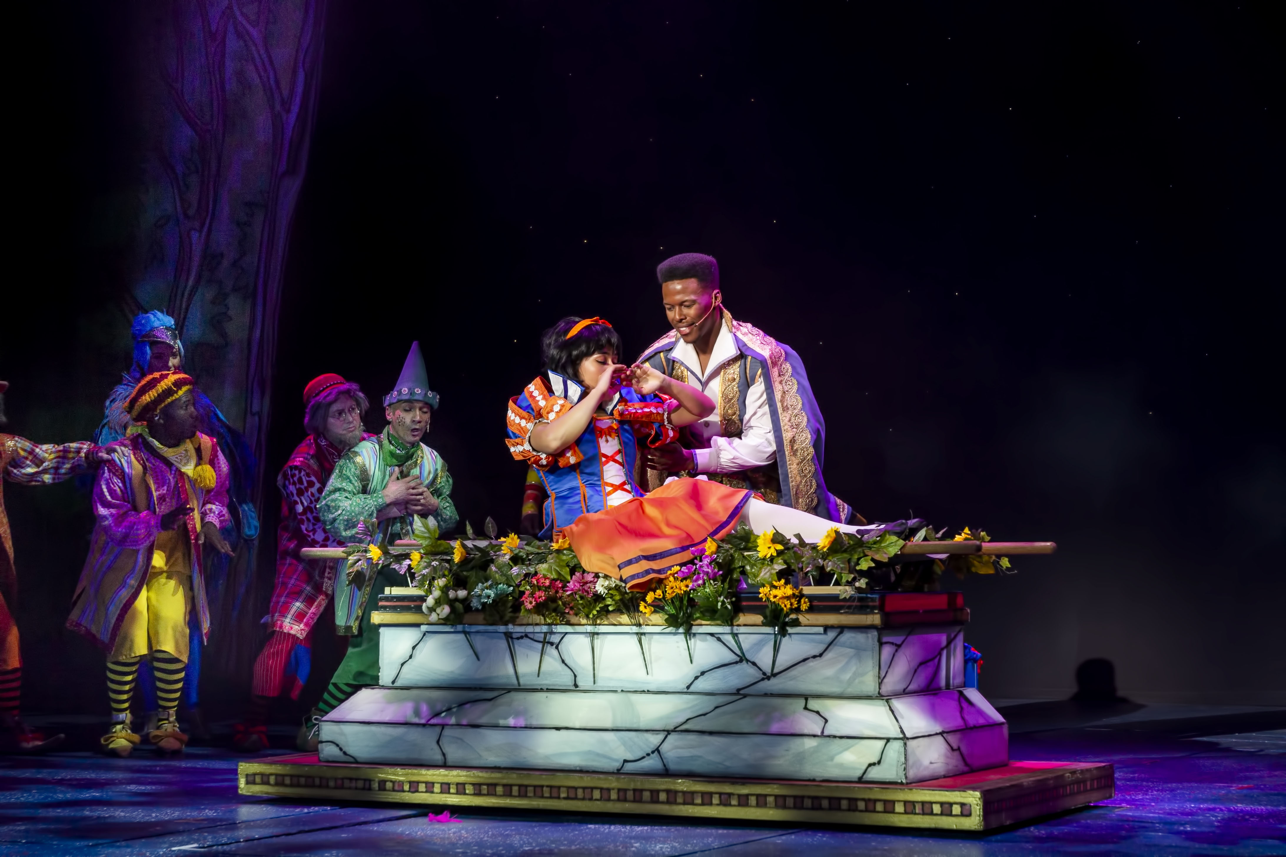 Spellbound in a kaleidoscopic dream with Snow White – yes, it’s panto time