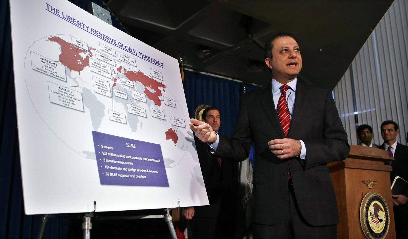 US Accuses Currency Exchange Of Laundering $6 Bln