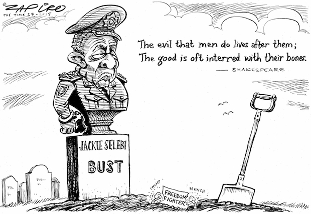 Jackie Selebi - BUST