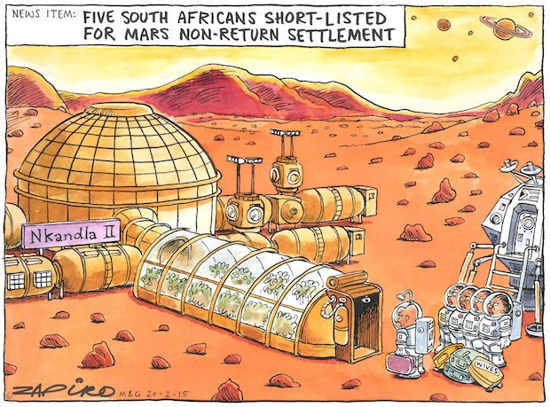 Five South Africans Selected for round 3 of Kamikaze Mars Mission