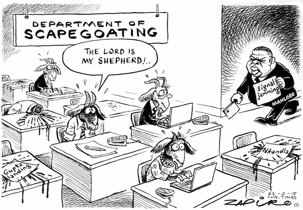 Department of Scapegoating