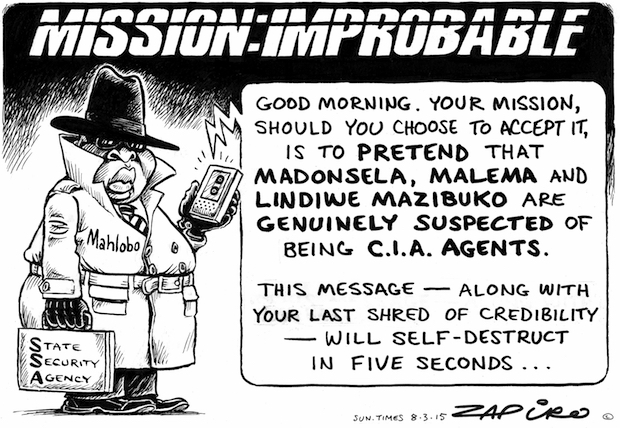 Mission Improbable - Spy accusations