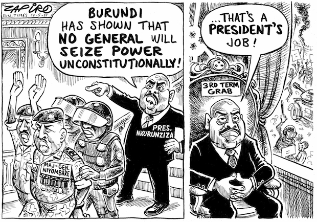 Burundi's President's Interpretation of Its Constitution