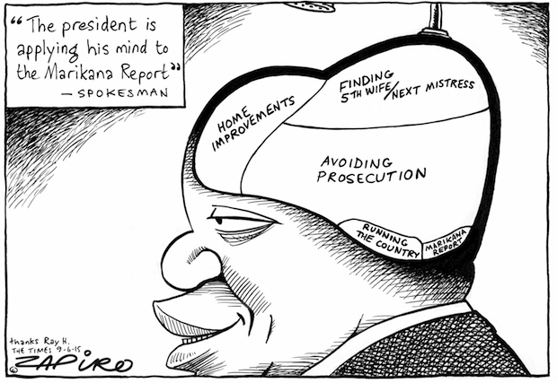 Jacob Applying His Mind to the Marikana Report