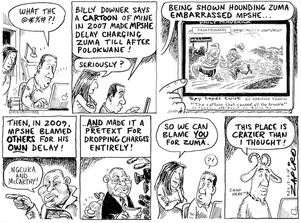 The Story Behind Zapiro's Cartoon Published on the 2 Dec 2007