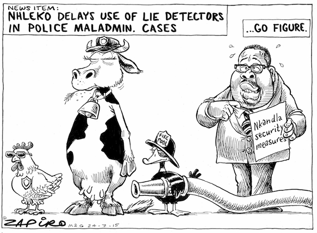 Nhleko delays use of Lie Detectors in Police Maladministration Cases