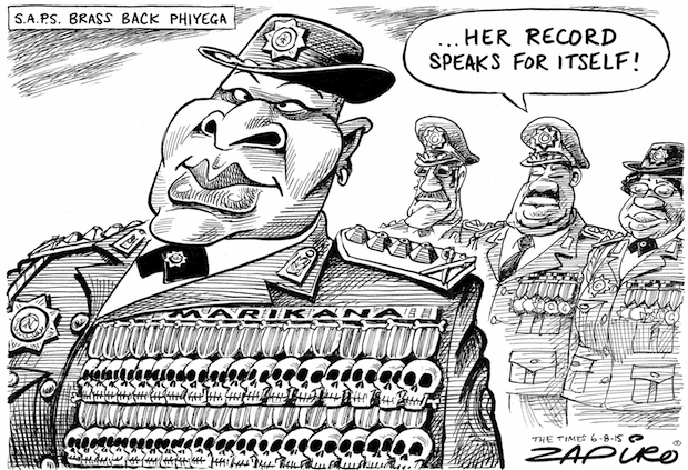 Endorsement of Phiyega's Leadership