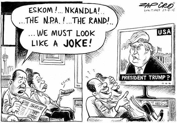 What Is More of a Joke than South African Politics?