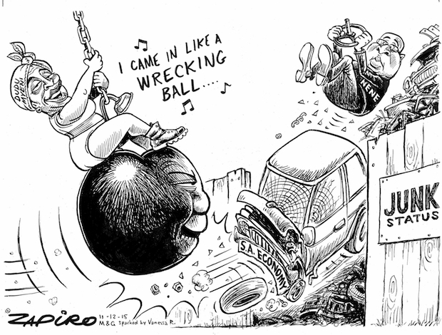 Dudu Myeni the wrecking ball