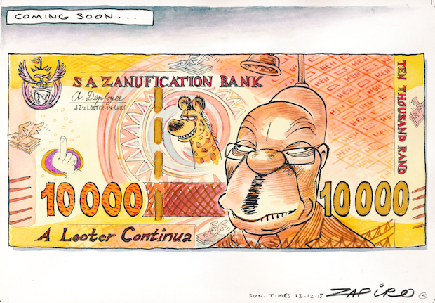 Will the South African Rand go the same way as the Zimbabwean Dollar?