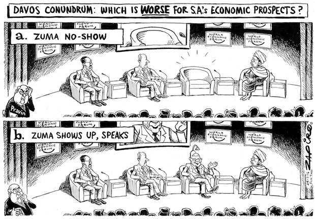 South Africa's Davos Conumdrum
