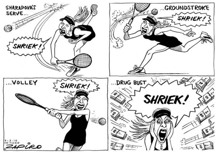 Sharapova's drug bust