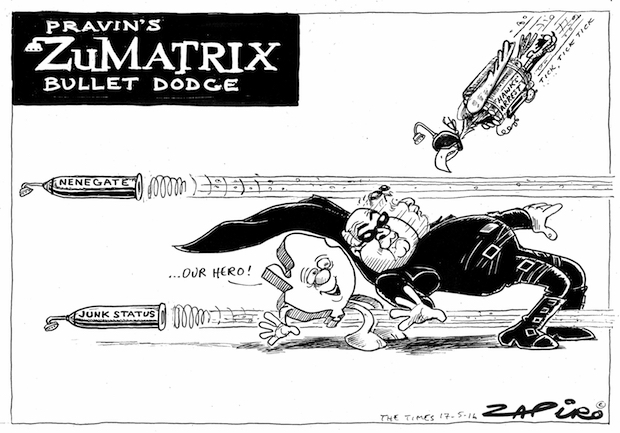 Pravin's Zumatrix bullet dodge