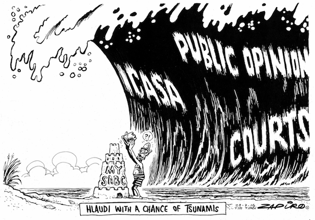Hlaudi with a chance of Tsunamis