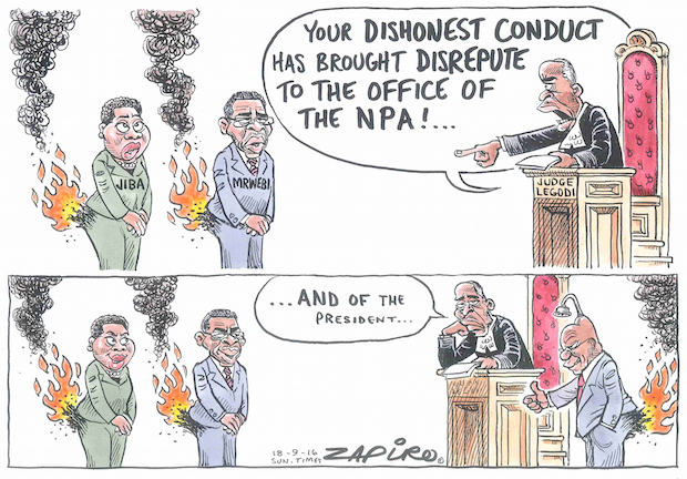 NPA officials struck off advocates' roll