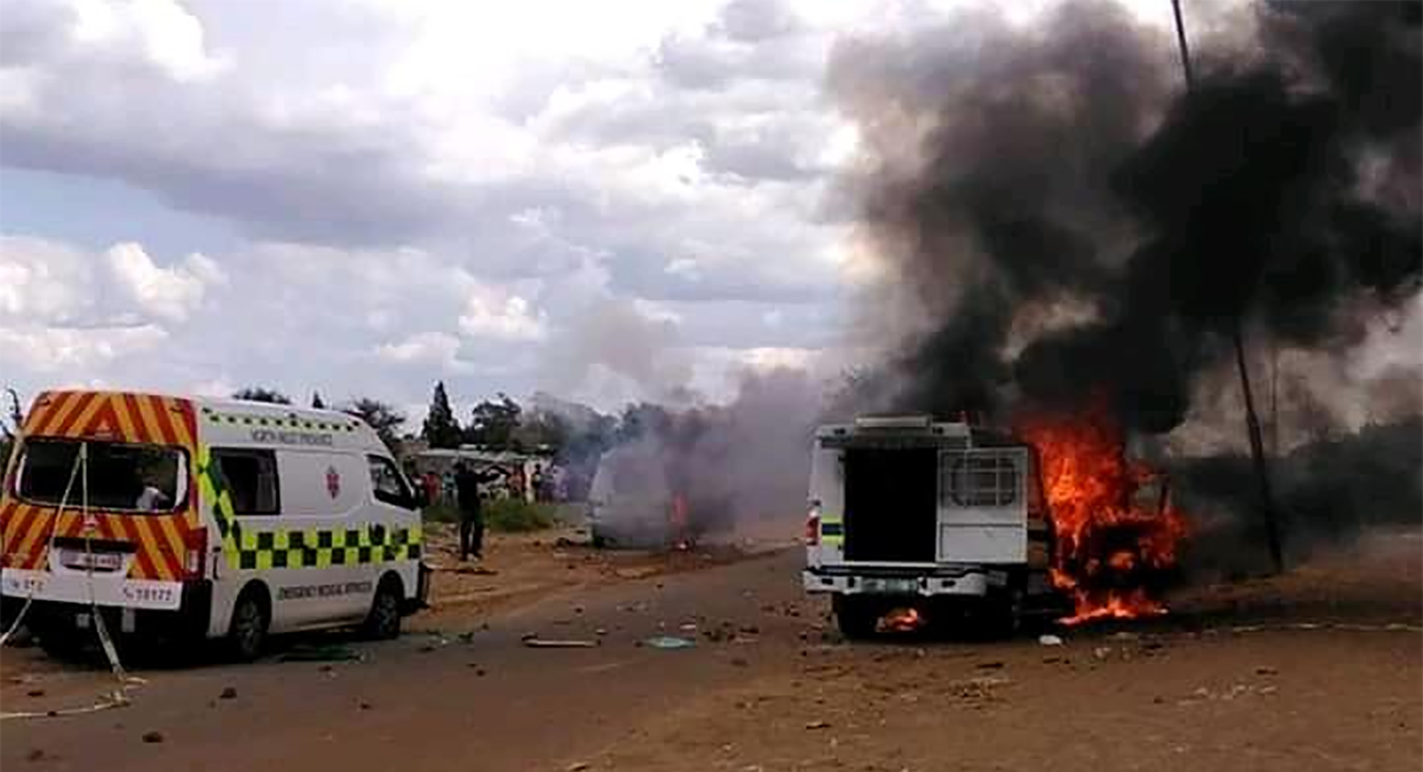 Covid-19 a sideshow in Lichtenburg as people vent their anger over death of eight-year-old Retlhabile Setlhotlha